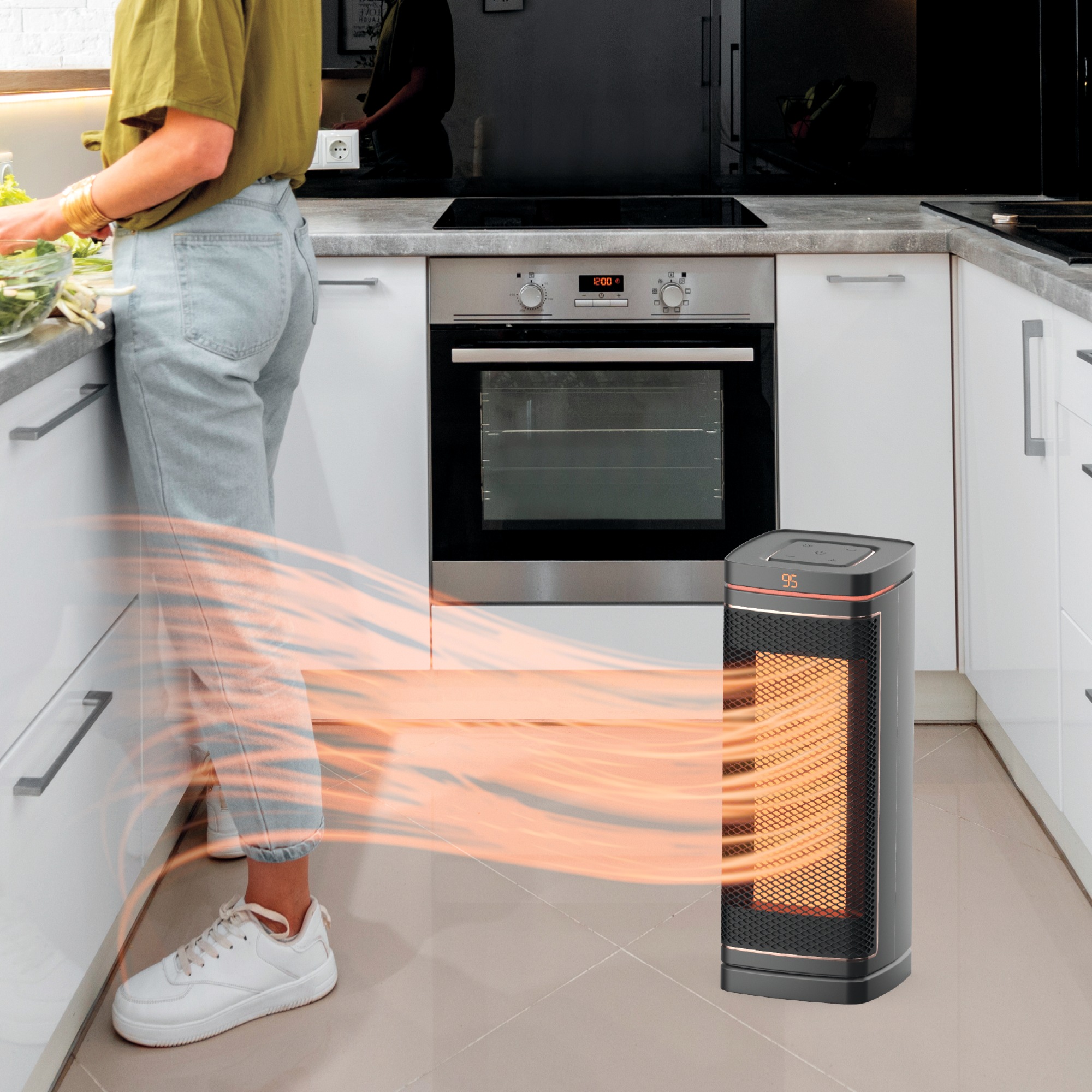 Handy Heater Copper Core Tower 5 Handy Heater Copper Core Tower