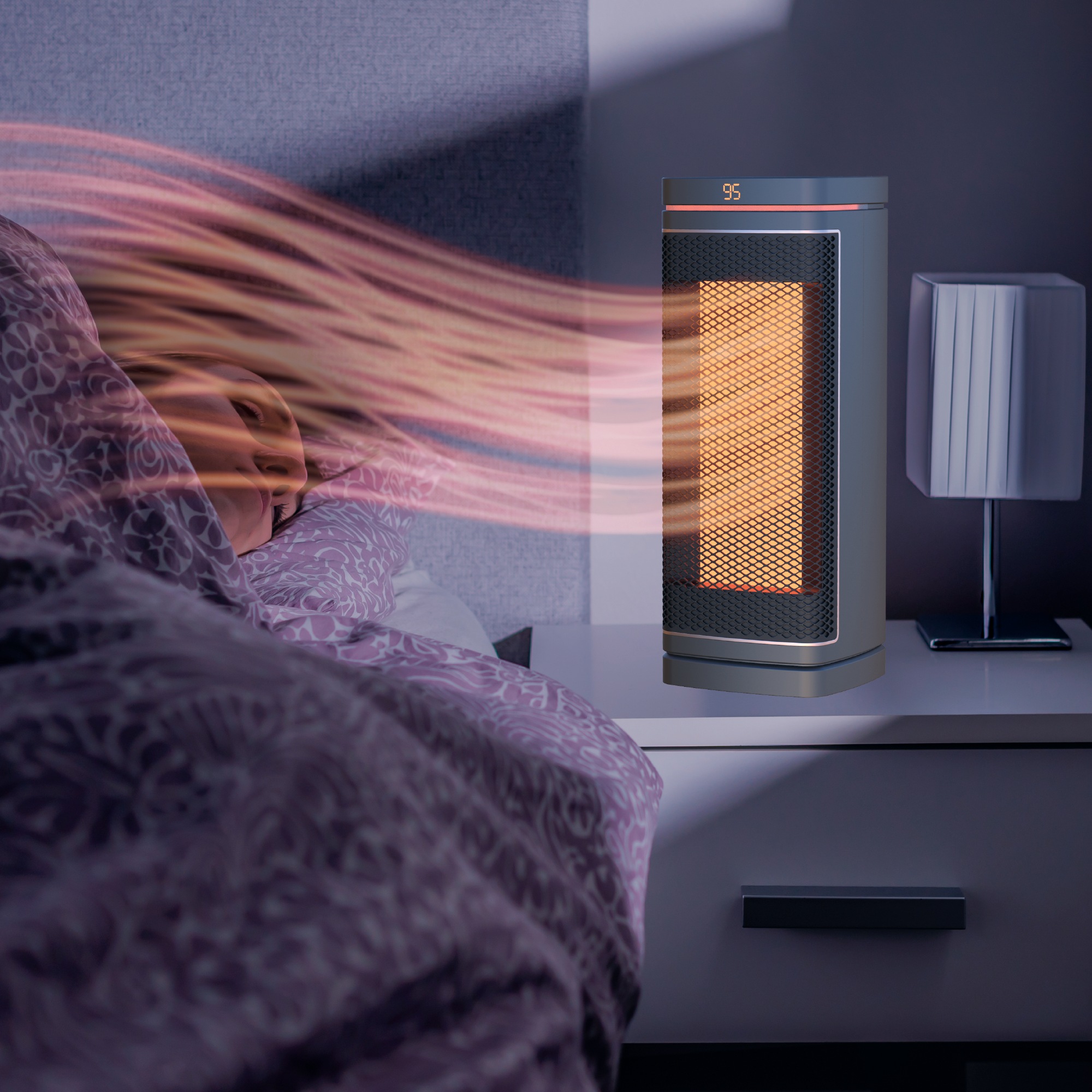 Handy Heater Copper Core Tower 9 Handy Heater Copper Core Tower