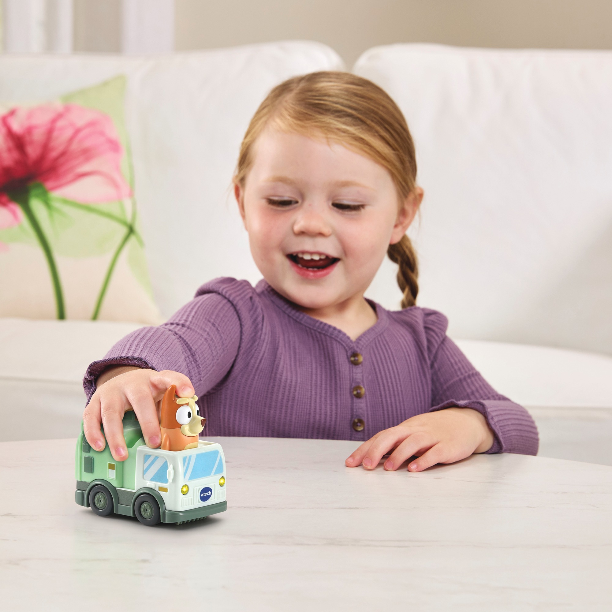 VTech Go! Go! Smart Wheels Bluey Bingo Garbage Truck 3 VTech Go! Go! Smart Wheels Bluey Bingo Garbage Truck