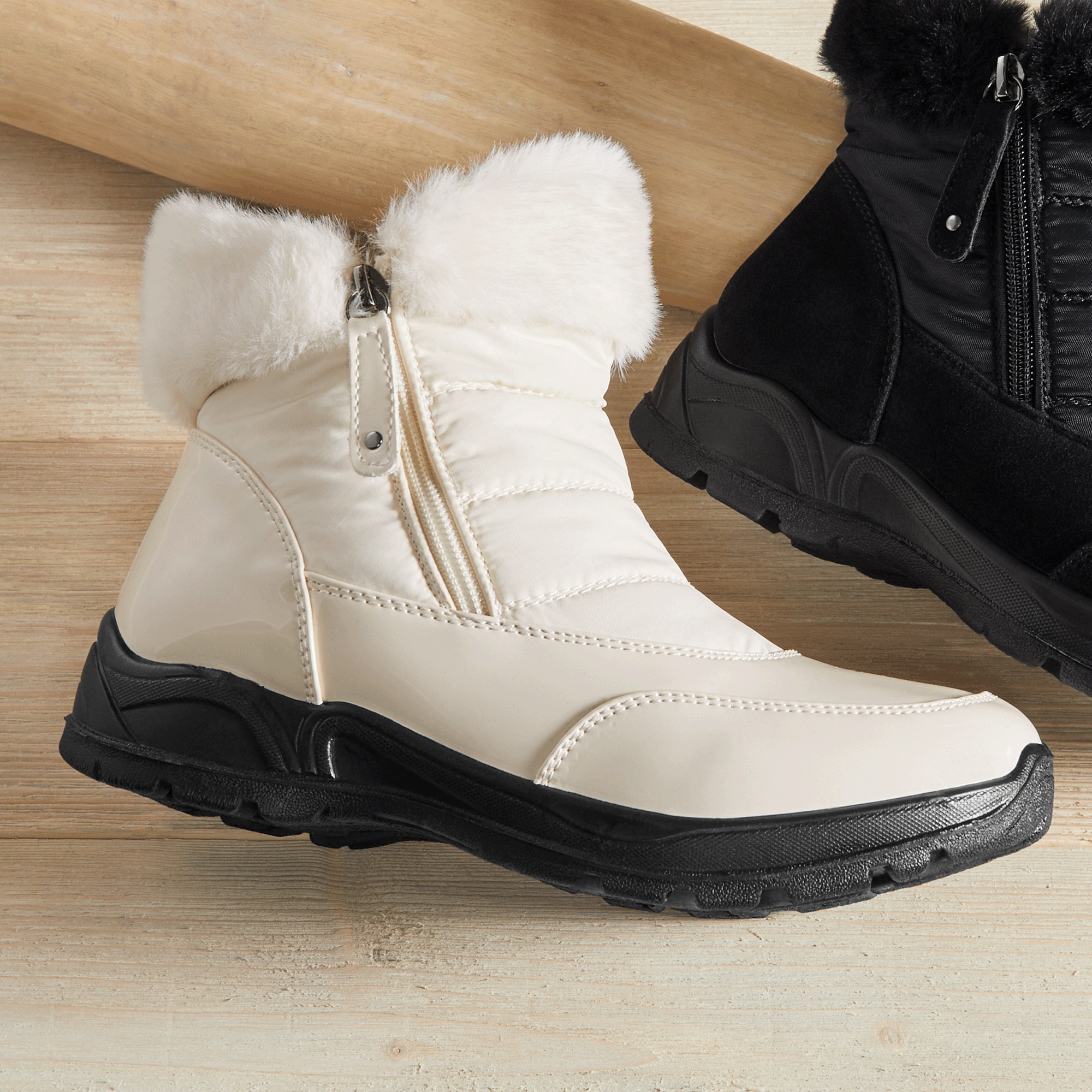 Easy Street Frosty Double Zip Bootie 3 Easy Street Frosty Double Zip Bootie