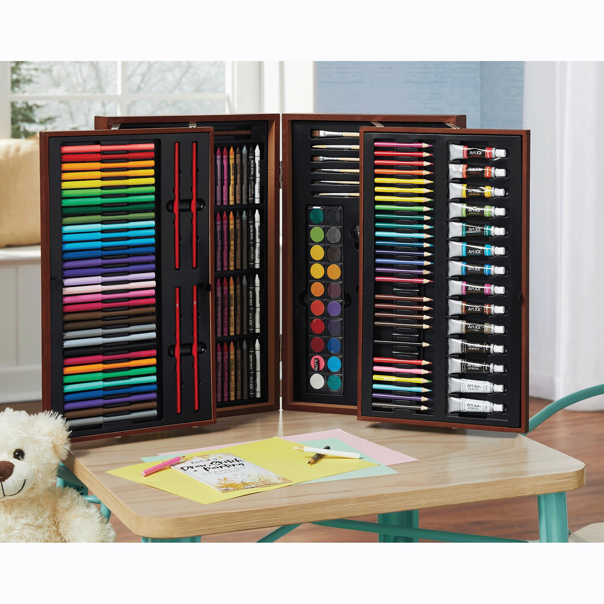 Personalized 215-Piece Deluxe Artist Set 3 Personalized 215-Piece Deluxe Artist Set