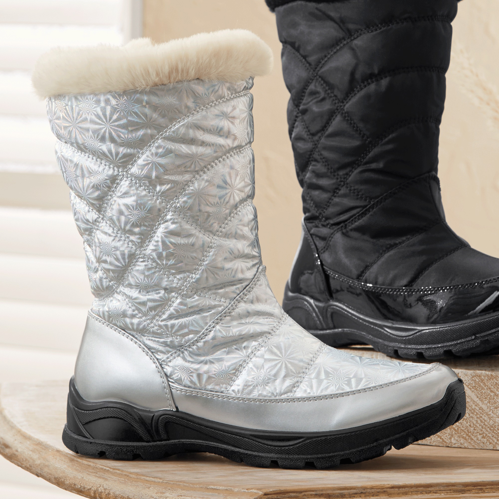 Easy Street Waterproof Cuddle Boot for Women with 1.5" Heel 3 Easy Street Waterproof Cuddle Boot for Women with 1.5" Heel