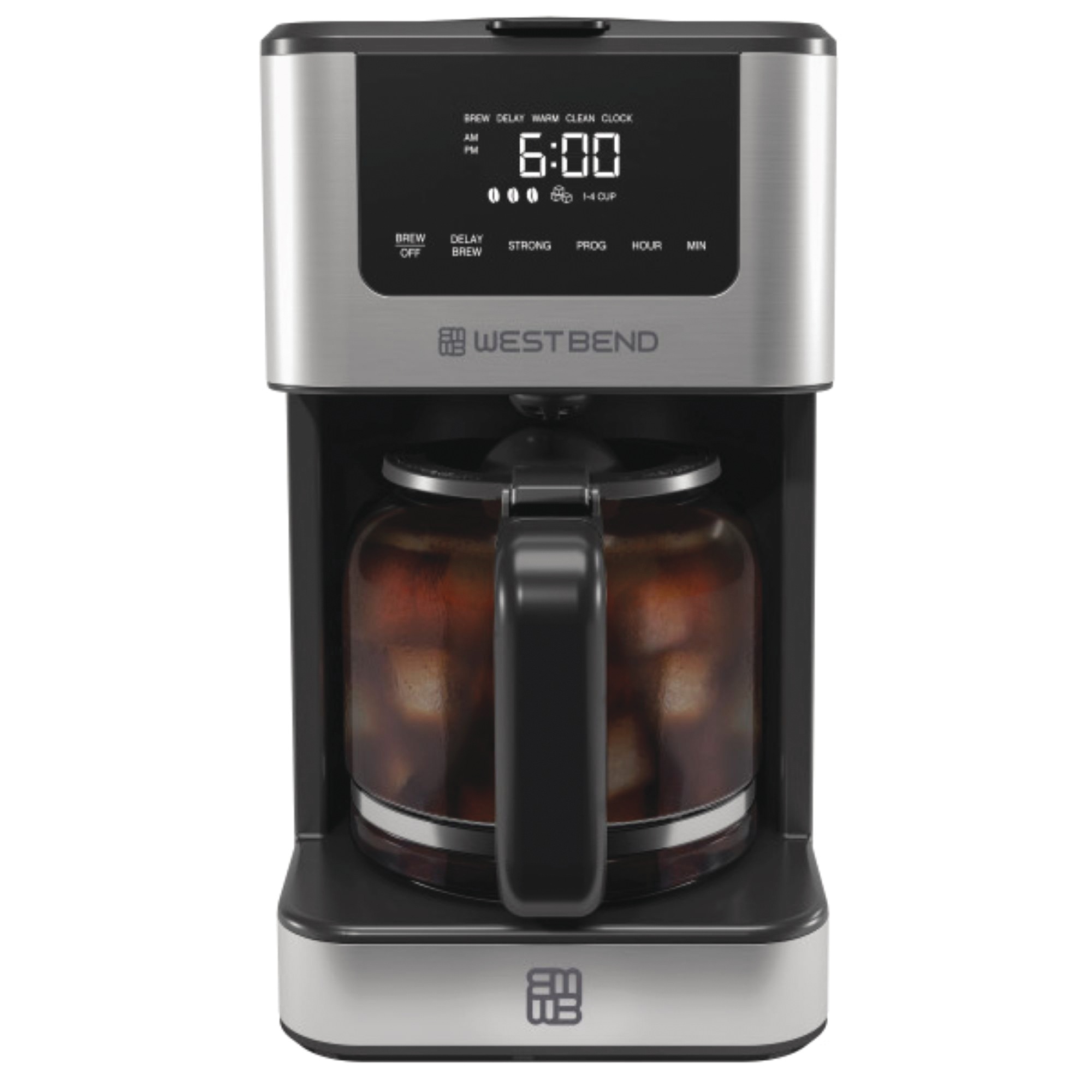 West Bend 12-Cup Touchscreen Coffee Maker