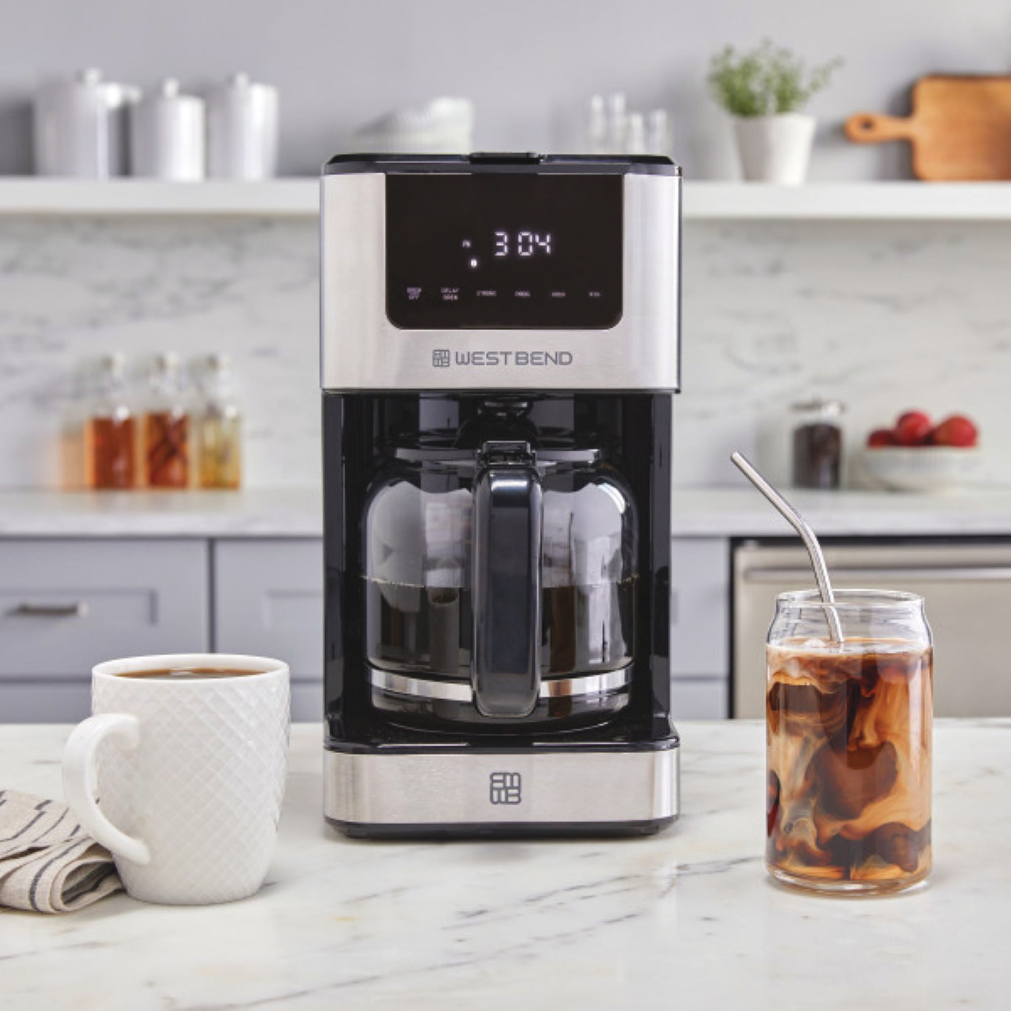 West Bend 12-Cup Touchscreen Coffee Maker