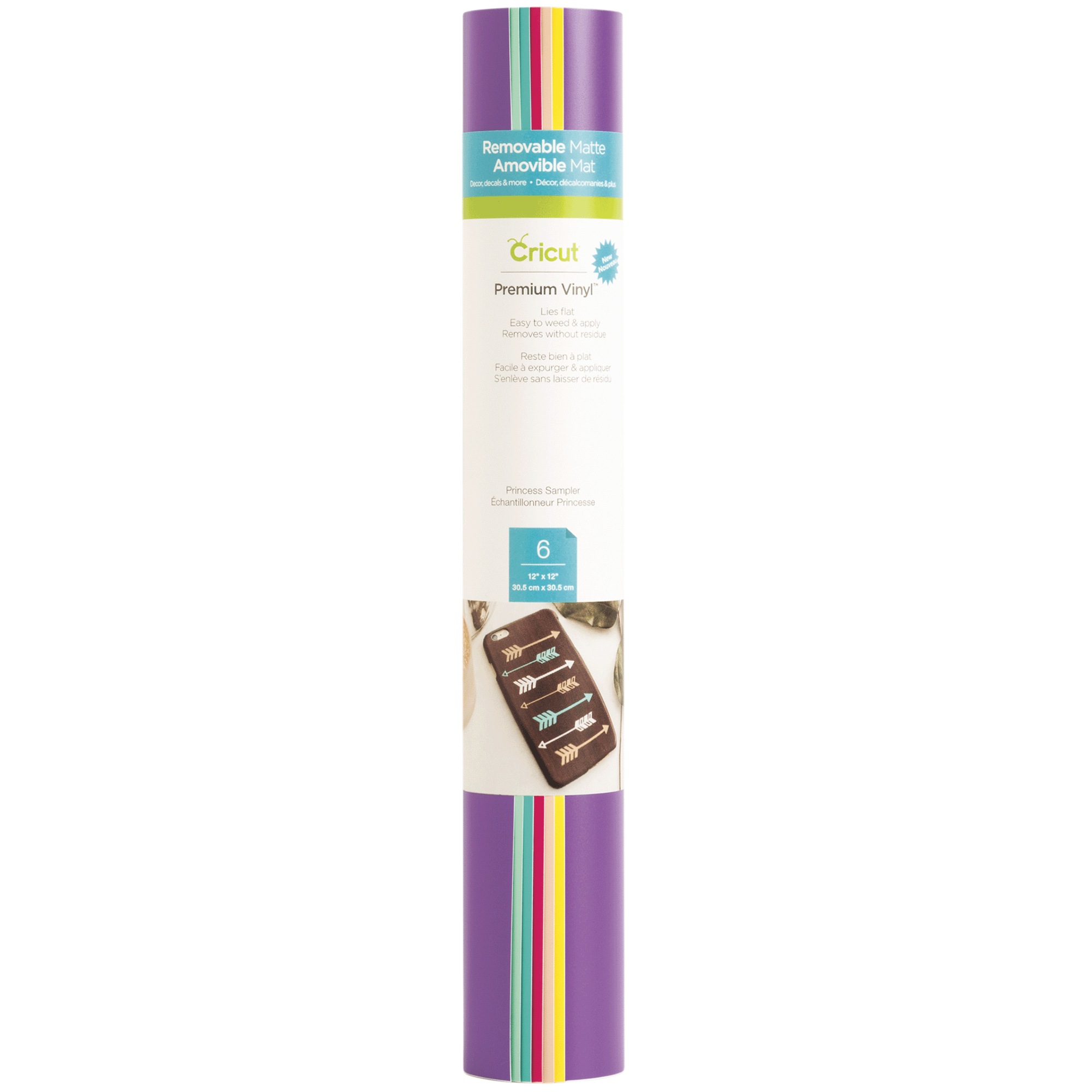 6-Pack Cricut® Removable Vinyl Sampler