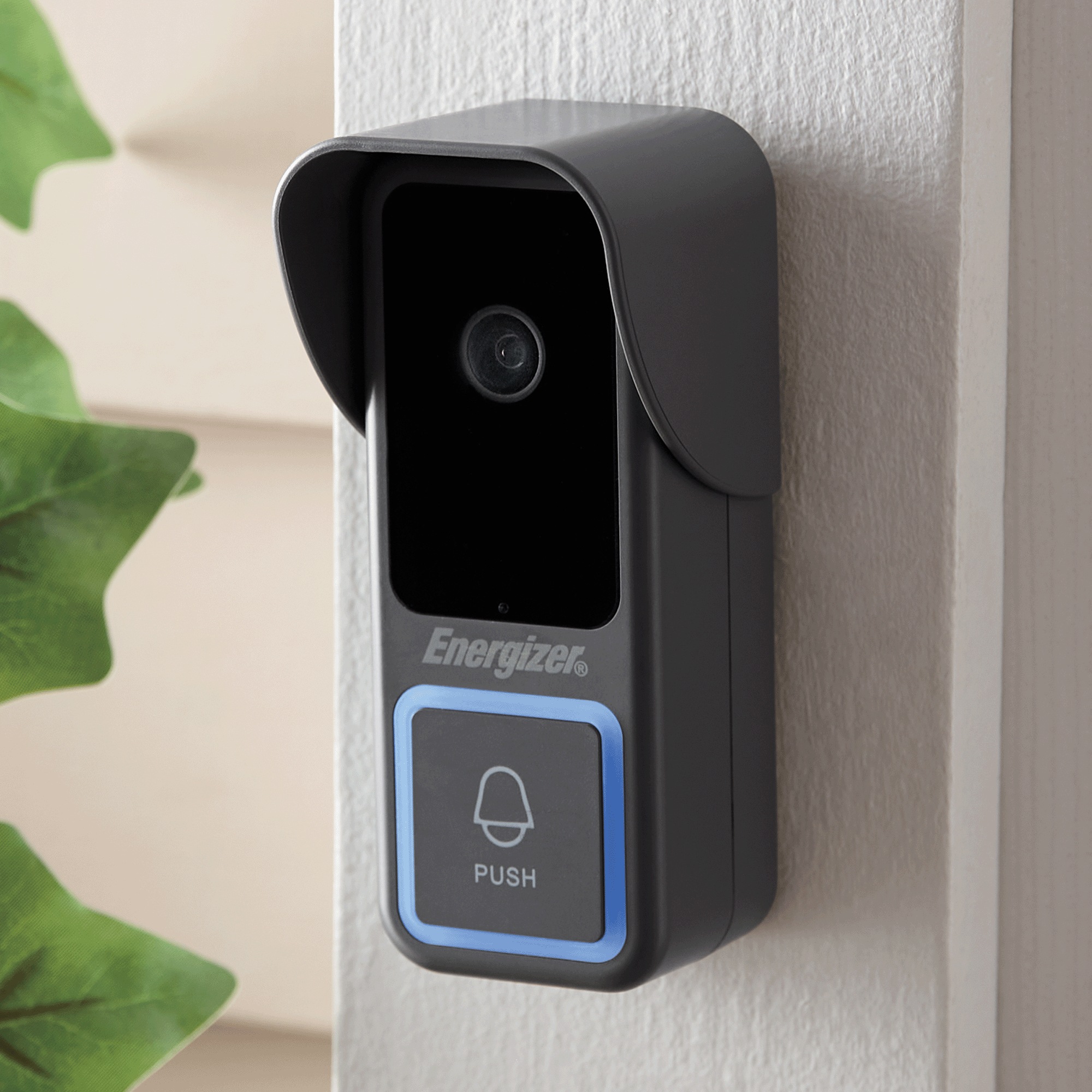 Energizer Smart Wi-Fi Video Doorbell with Wireless Chime