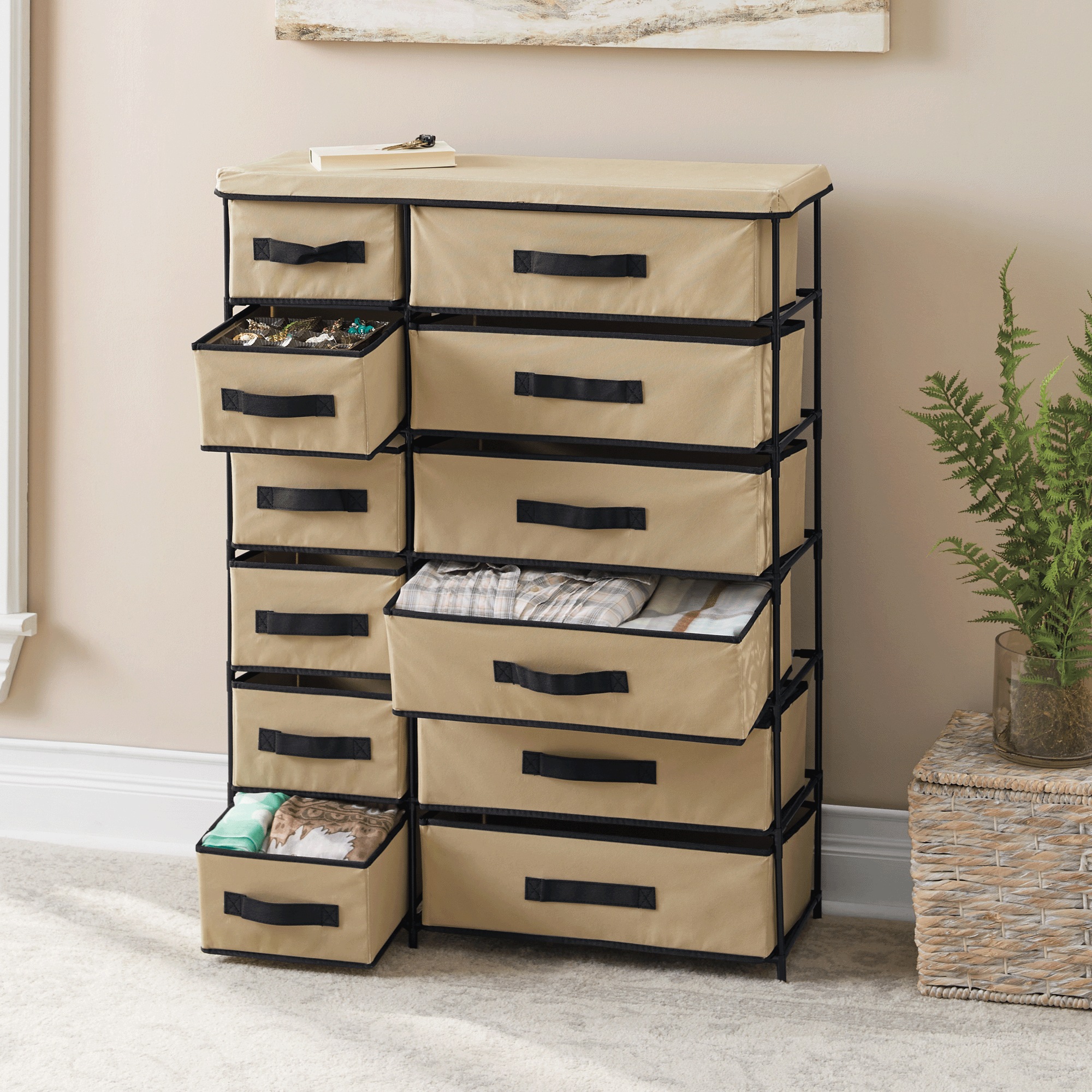 12-Drawer Wide Organizer