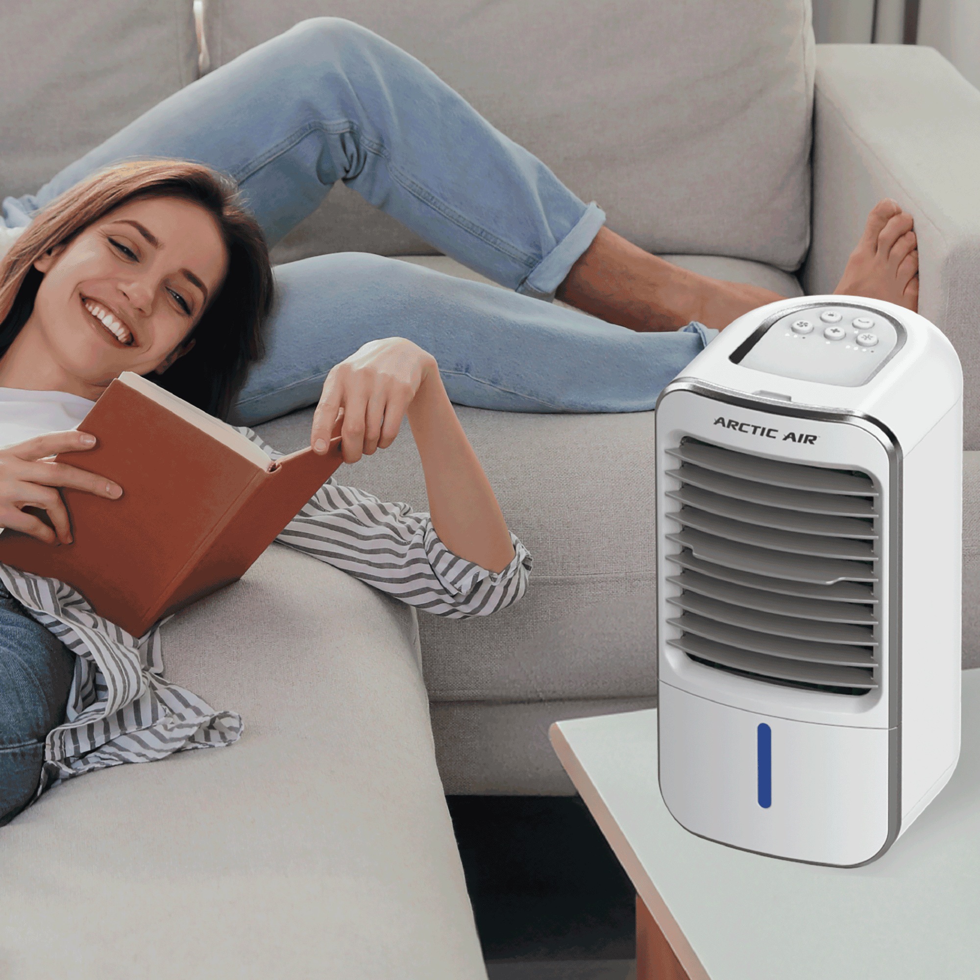 Arctic Air Turbo Chill XL Oscillating/Misting Personal-Space Cooler 3 Arctic Air Turbo Chill XL Oscillating/Misting Personal-Space Cooler