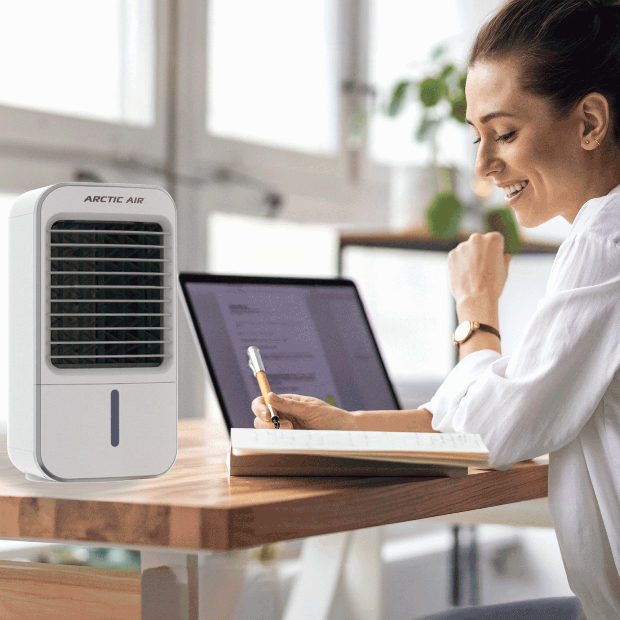 Arctic Air Turbo Chill XL Oscillating/Misting Personal-Space Cooler 6 Arctic Air Turbo Chill XL Oscillating/Misting Personal-Space Cooler