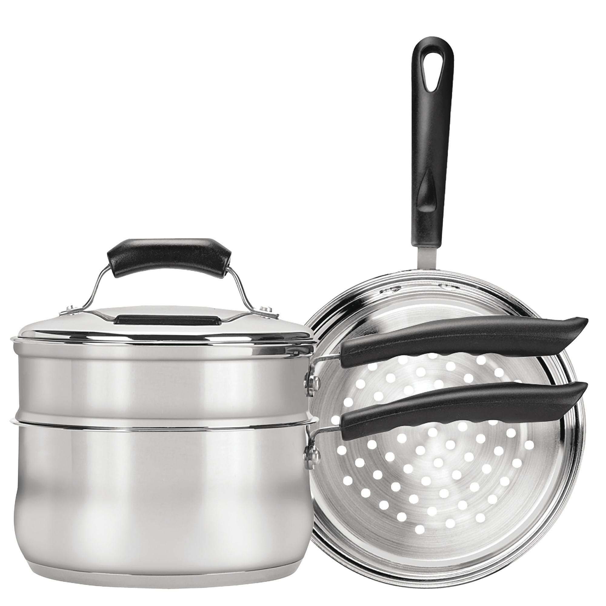 4-Piece Range Kleen 3-Quart Double Boiler Set