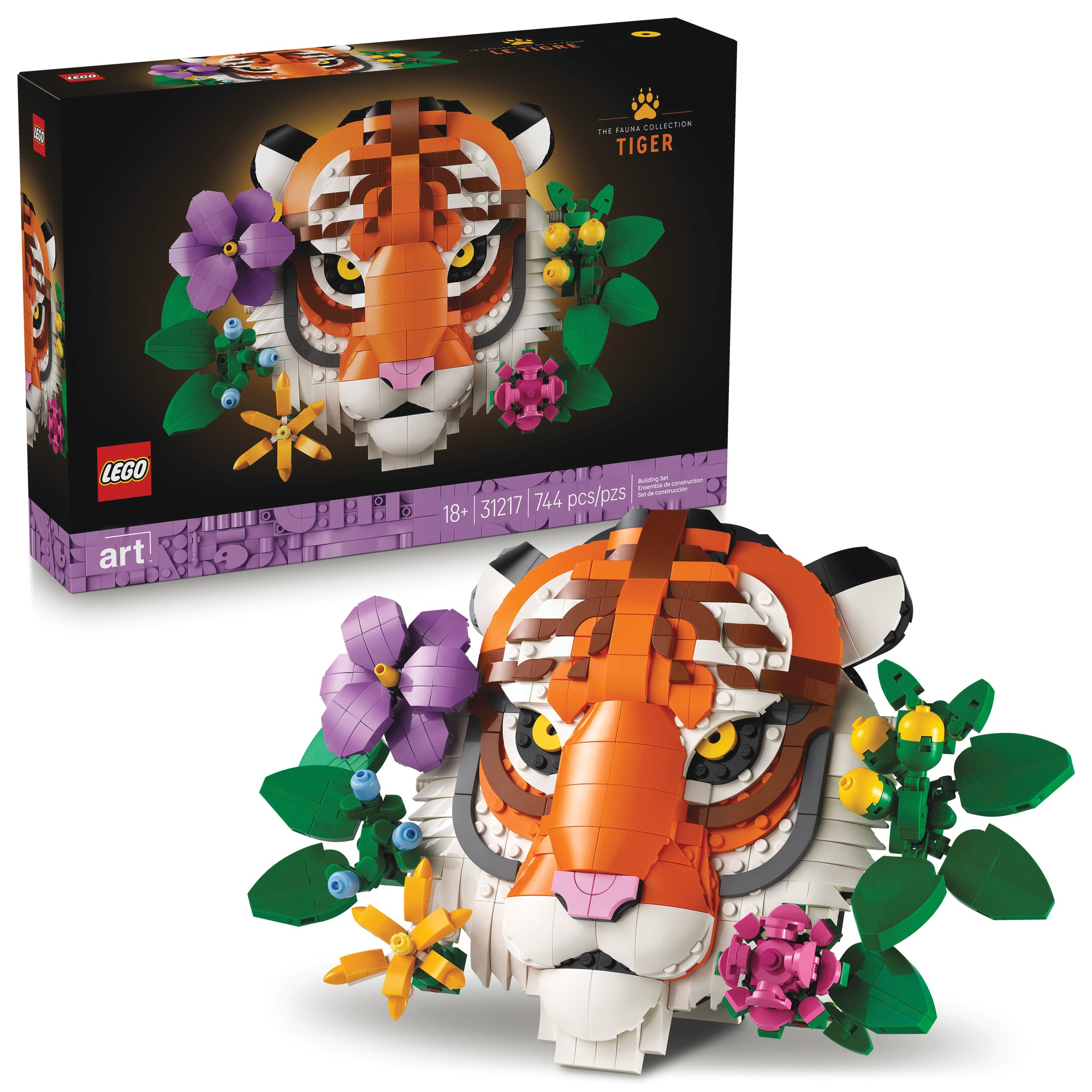 LEGO Art The Fauna Collection - Tiger