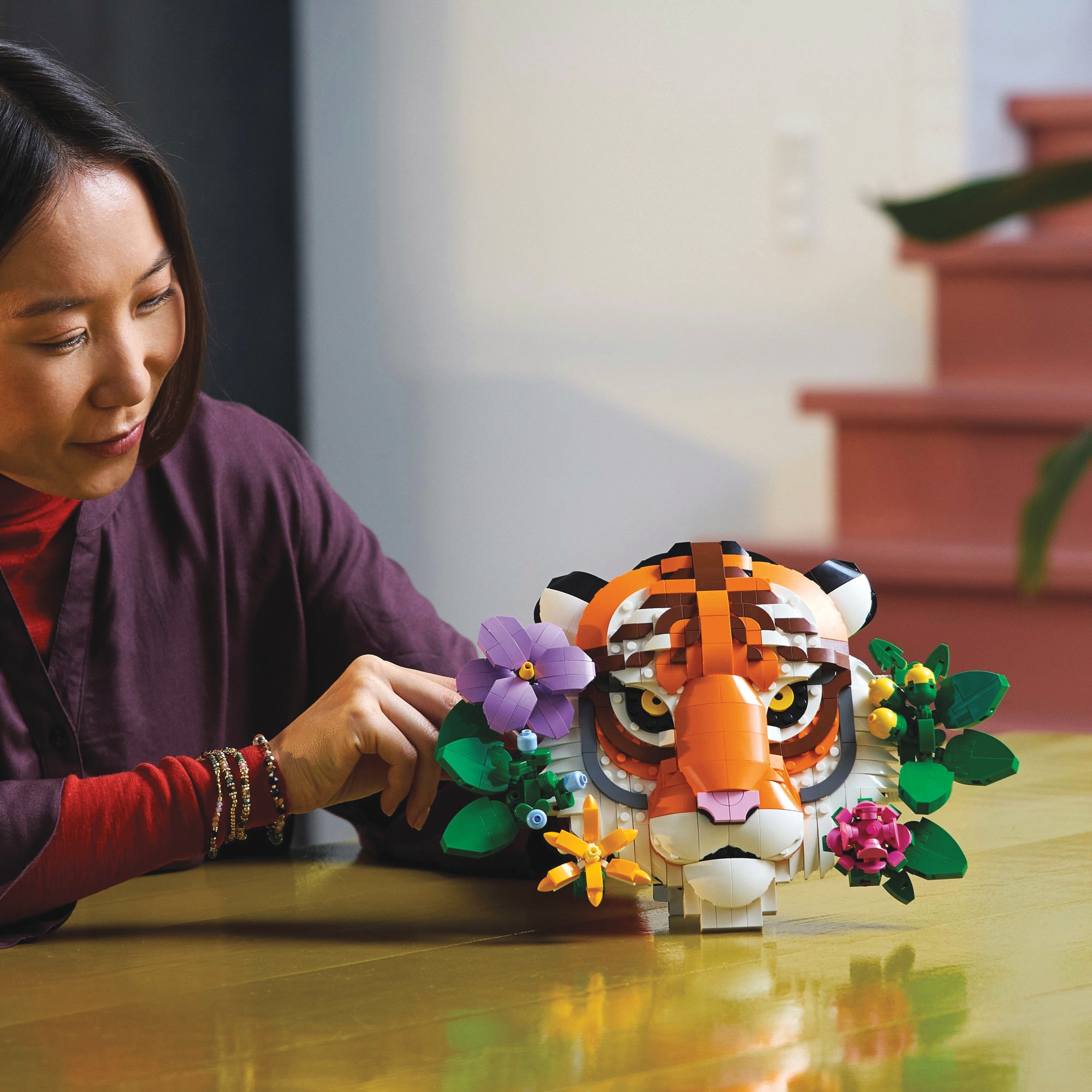 LEGO Art The Fauna Collection - Tiger 6 LEGO Art The Fauna Collection - Tiger