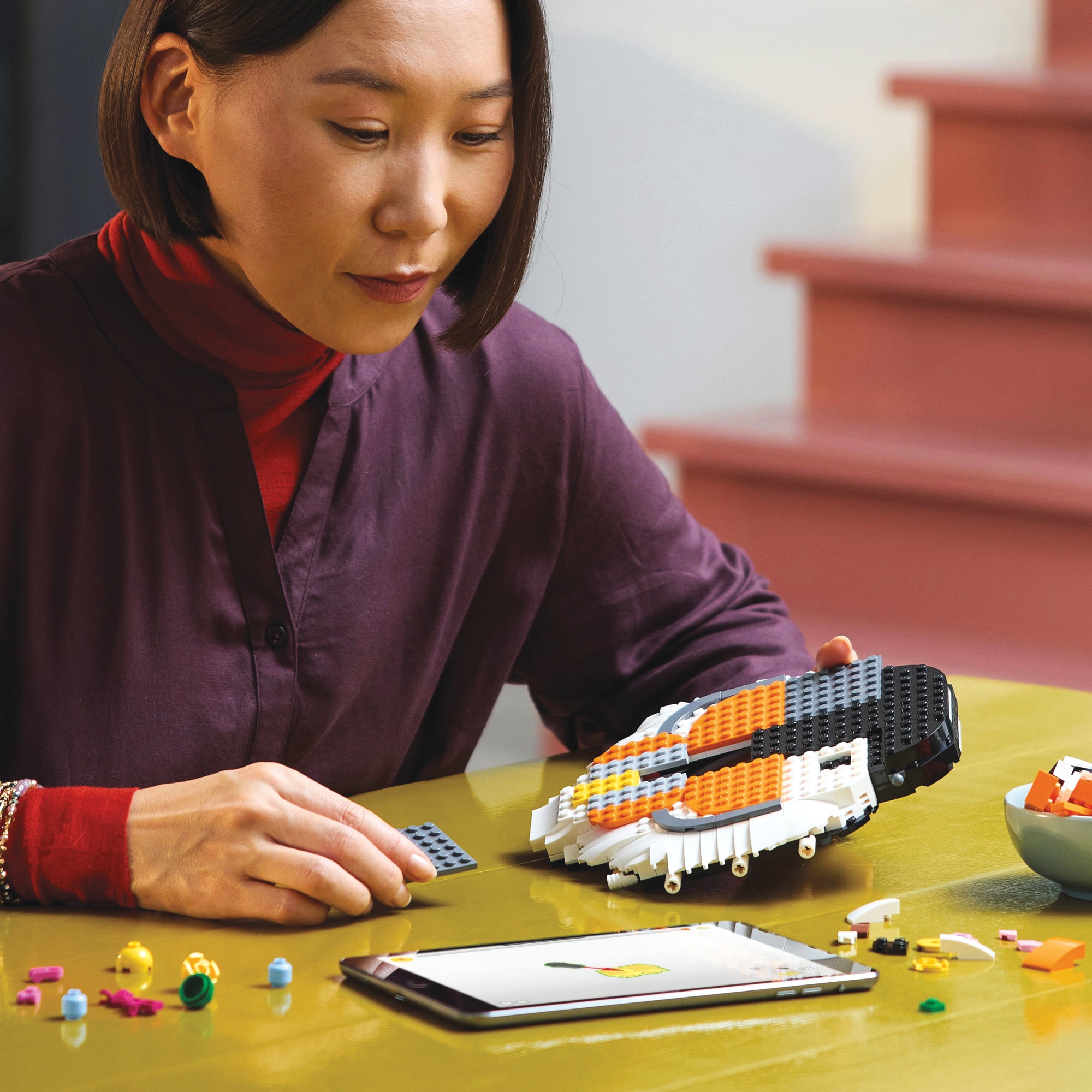 LEGO Art The Fauna Collection - Tiger 7 LEGO Art The Fauna Collection - Tiger