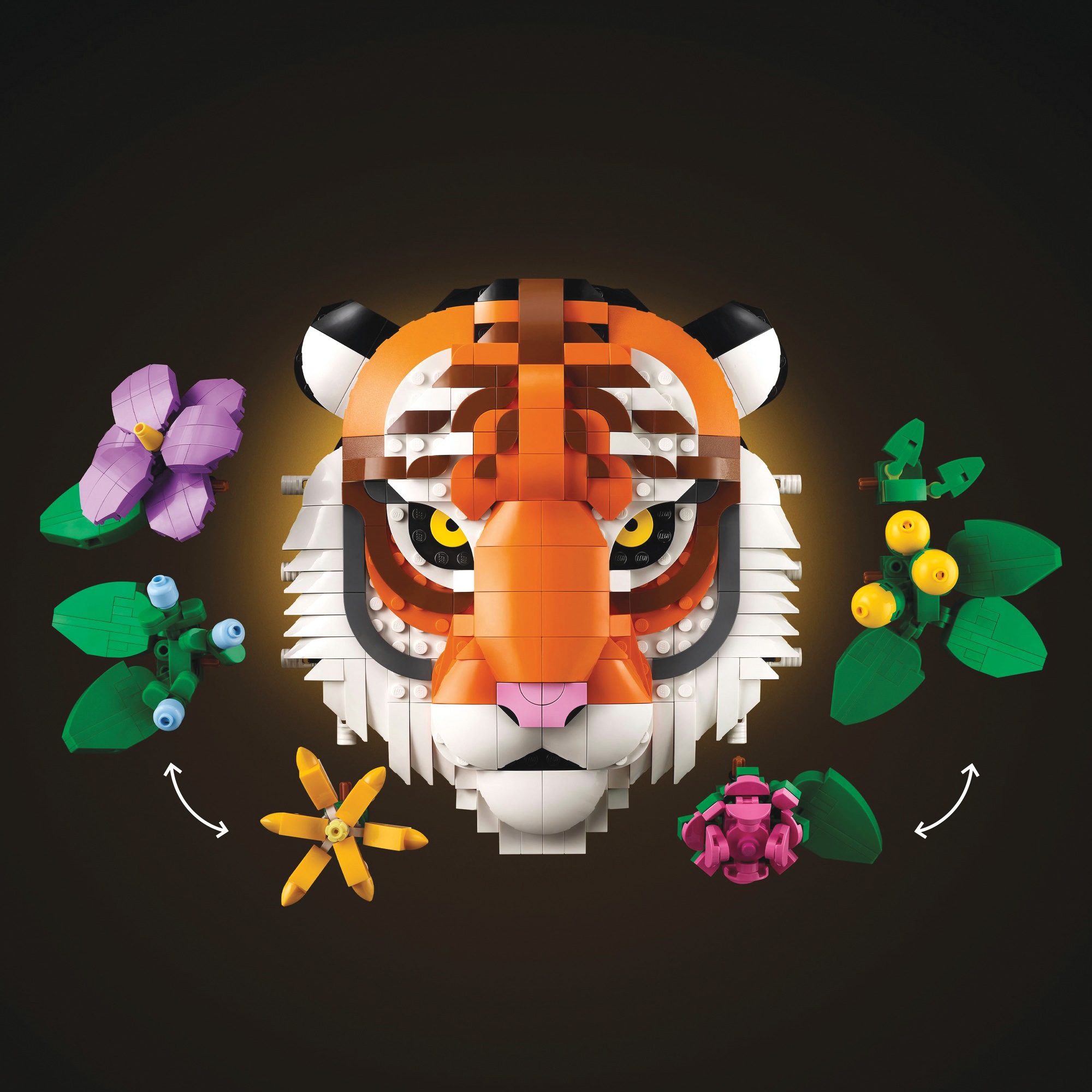 LEGO Art The Fauna Collection - Tiger 9 LEGO Art The Fauna Collection - Tiger