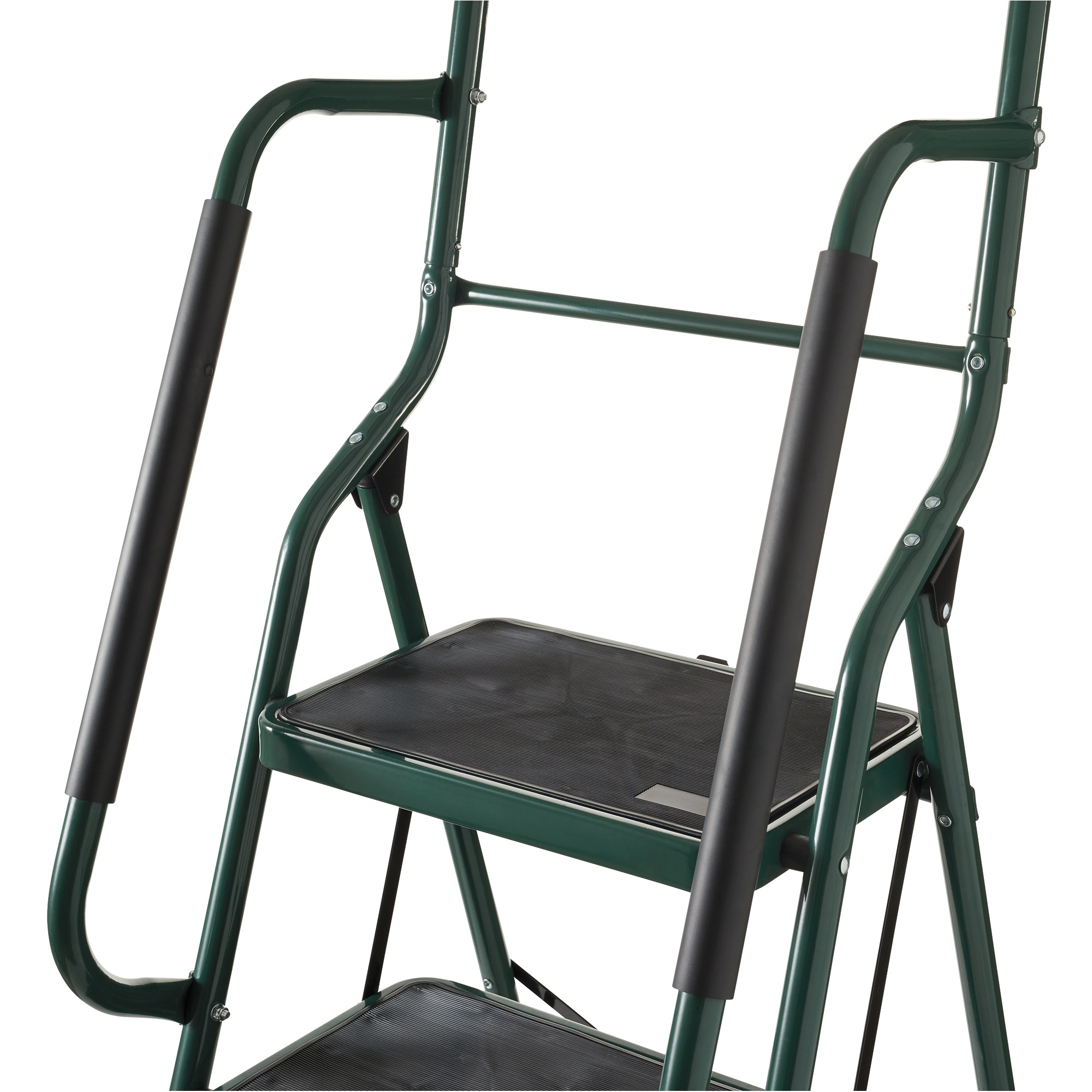 4-Step Safety Ladder with Tool Tote and Non-Slip Steps 5 4-Step Safety Ladder with Tool Tote and Non-Slip Steps