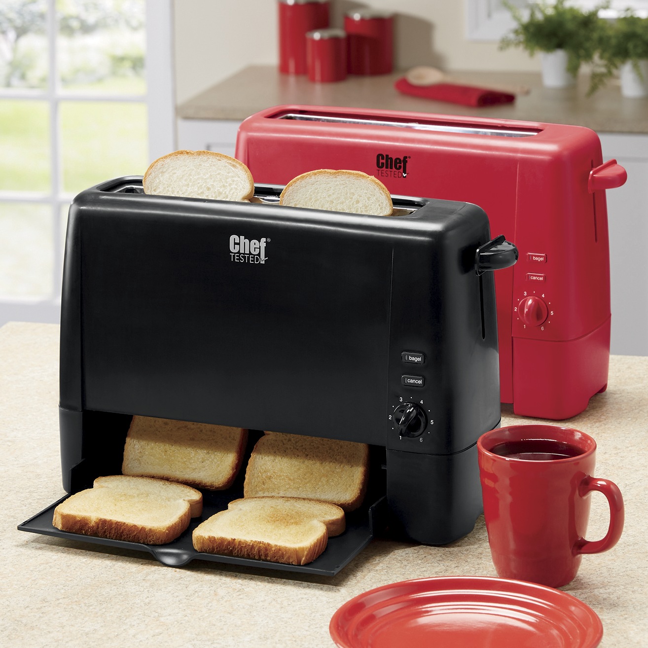 Chef Tested Quick Serve Toaster by Wards 1 Chef Tested Quick Serve Toaster by Wards