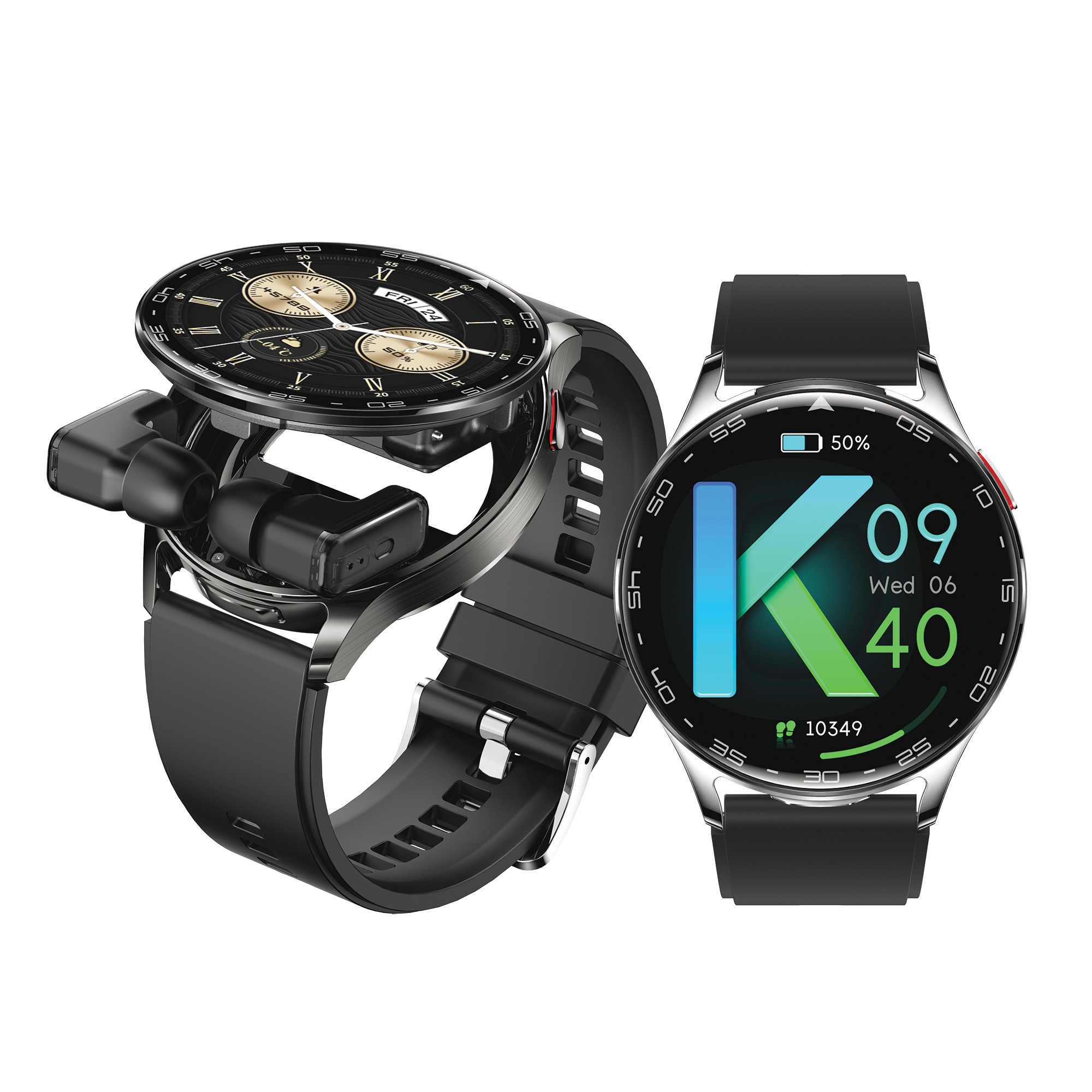 IG Smartwatch Flip with Earbuds