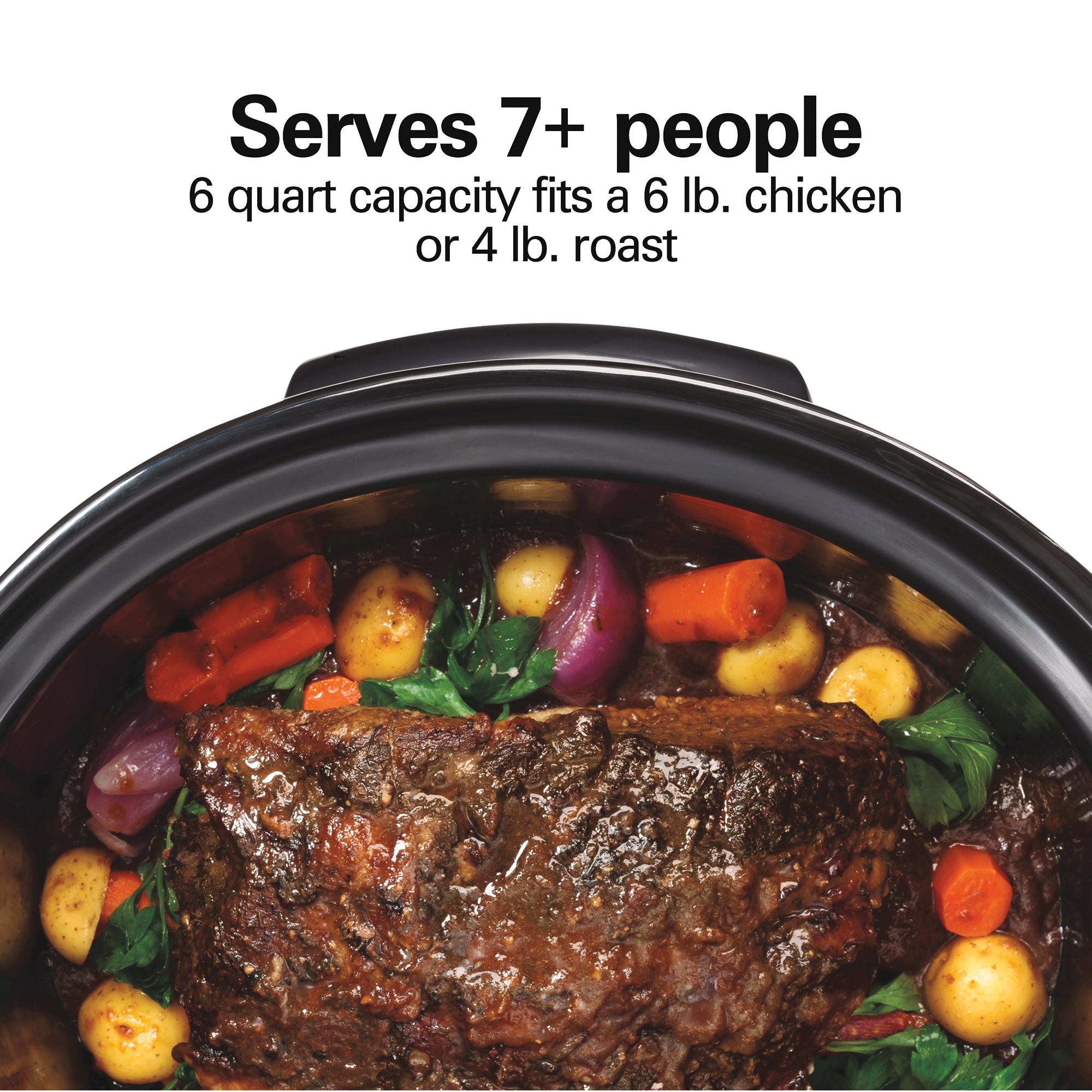 Hamilton Beach 6-Quart Programmable Defrost Slow Cooker 12 Hamilton Beach 6-Quart Programmable Defrost Slow Cooker