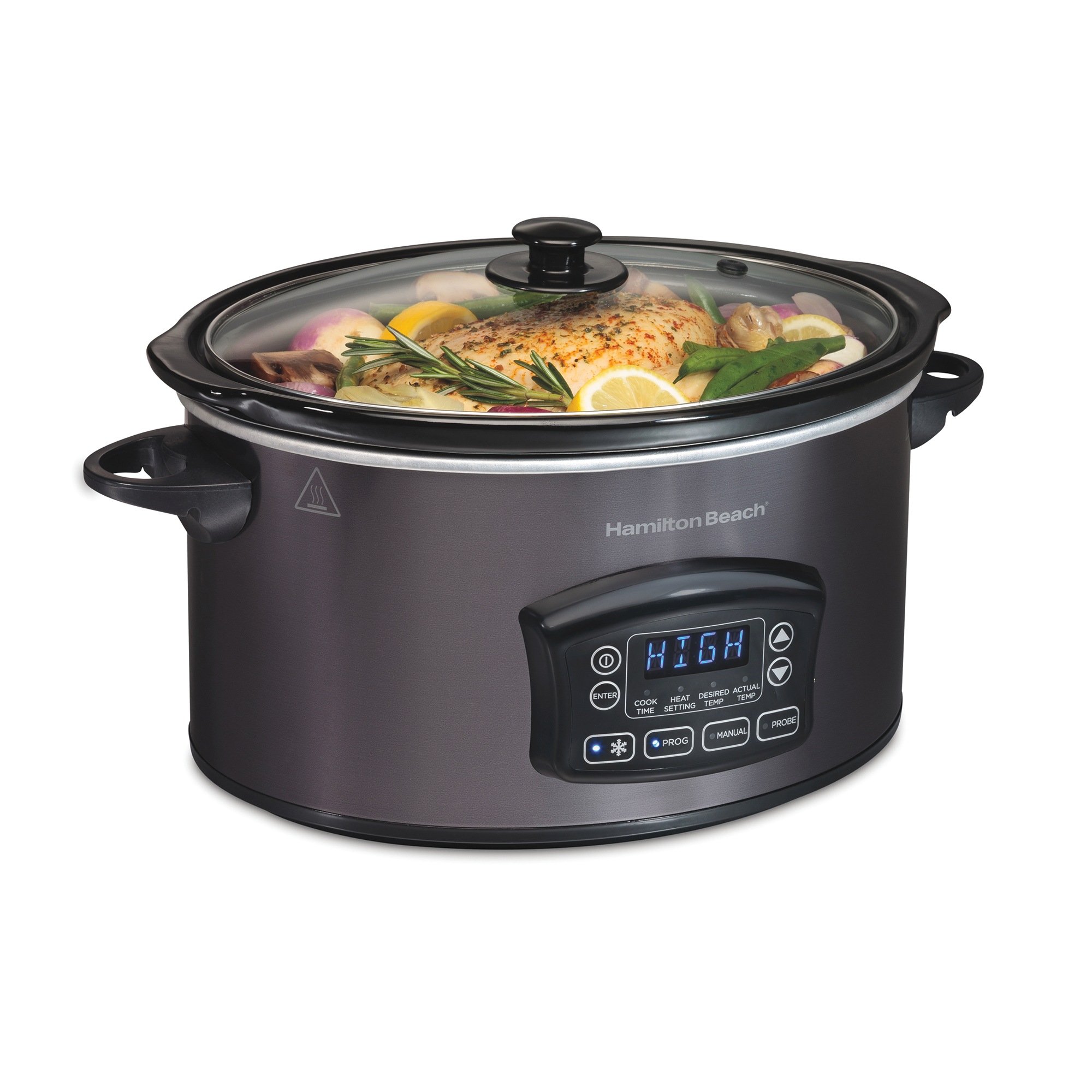 Hamilton Beach 6-Quart Programmable Defrost Slow Cooker 3 Hamilton Beach 6-Quart Programmable Defrost Slow Cooker
