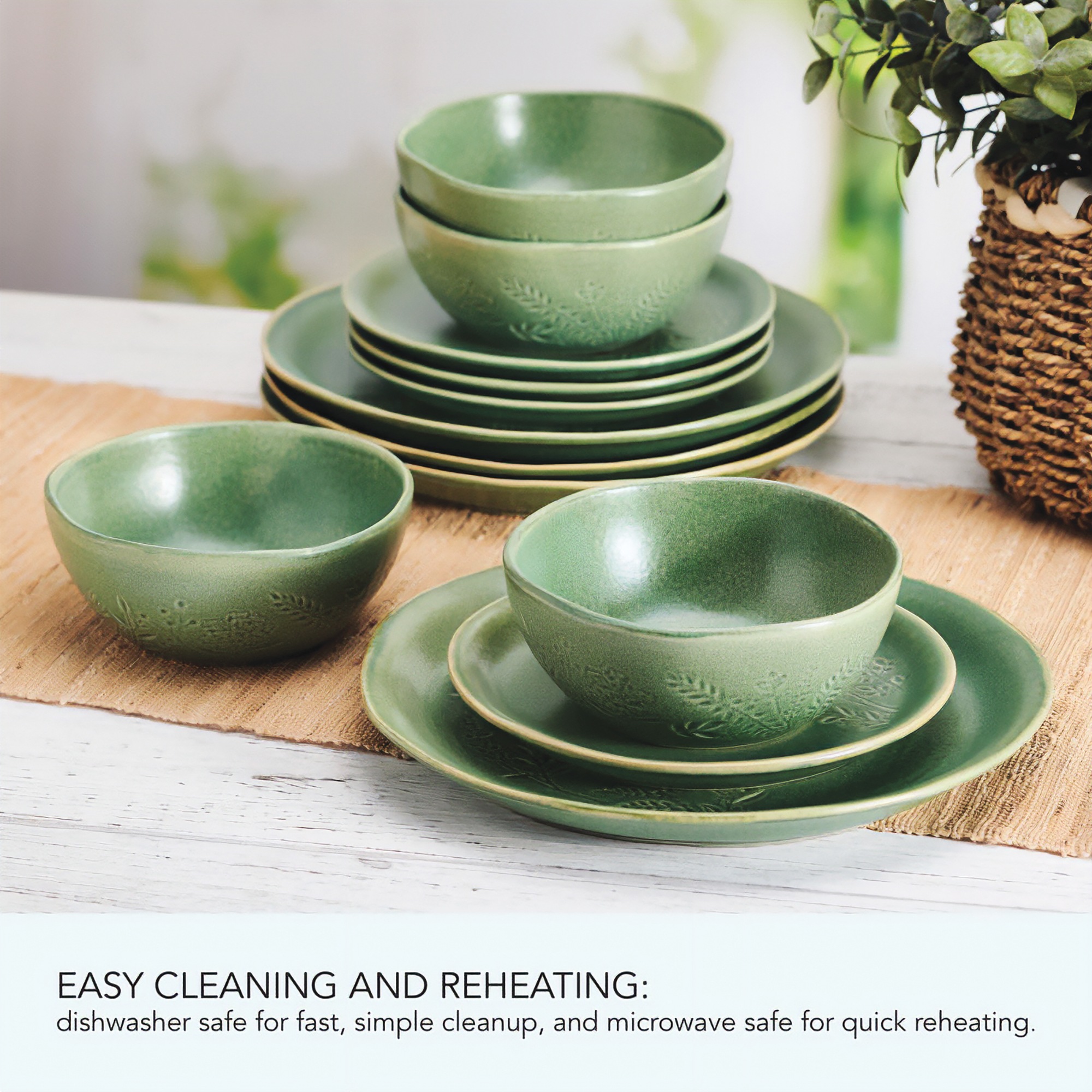 Pfaltzgraff Carrie 12-Piece Dinnerware Set 10 Pfaltzgraff Carrie 12-Piece Dinnerware Set