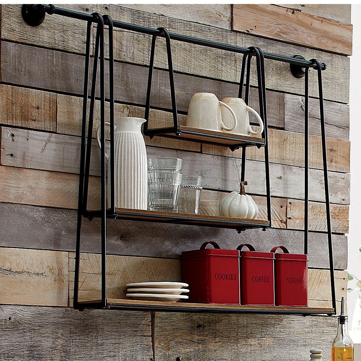 3-Tier Wall Shelf