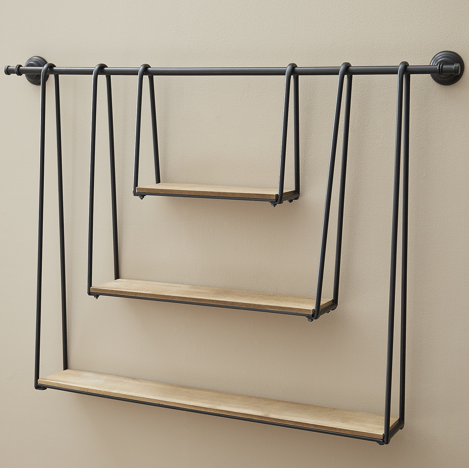 3-Tier Wall Shelf 4 3-Tier Wall Shelf