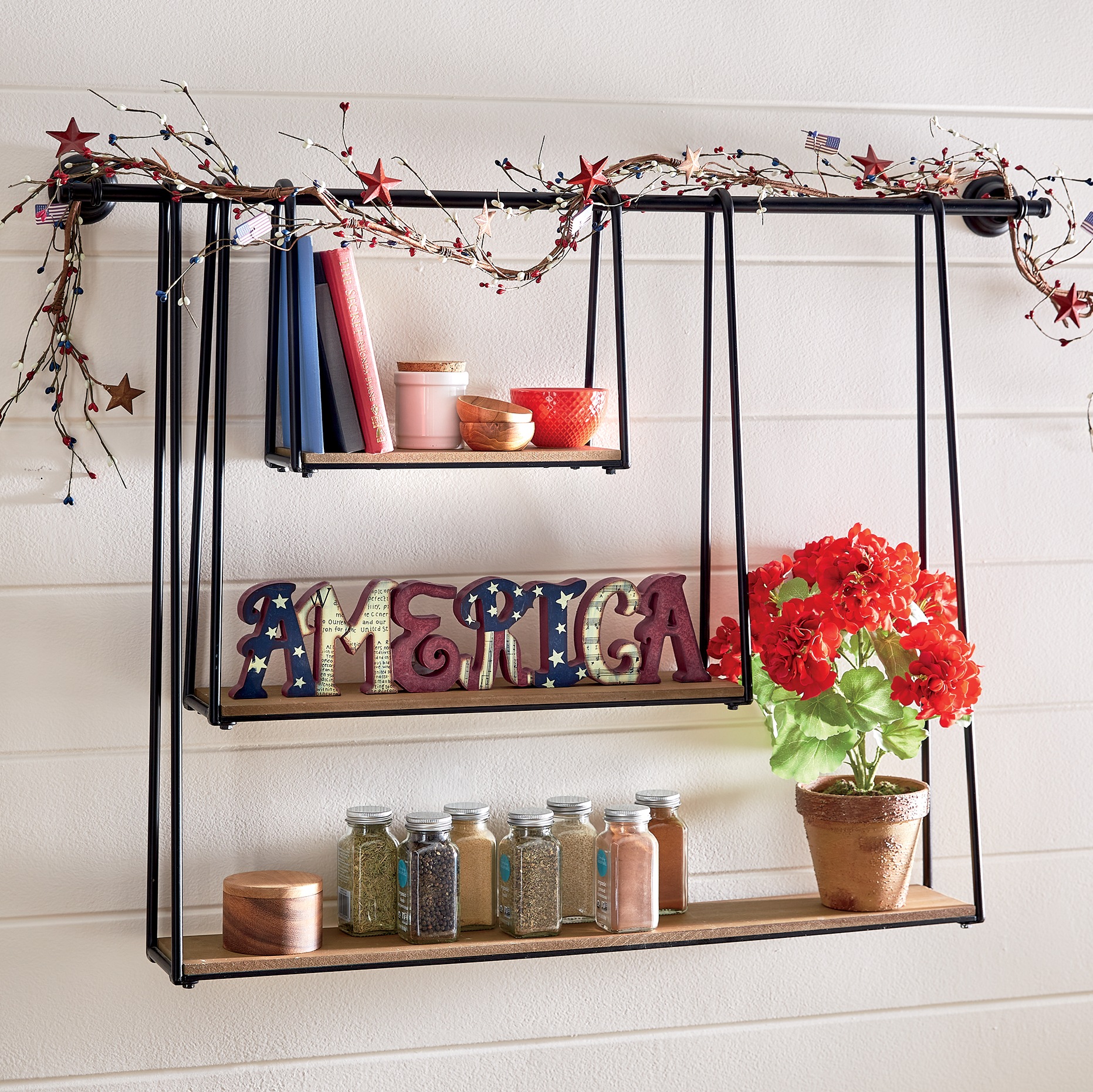 3-Tier Wall Shelf 5 3-Tier Wall Shelf