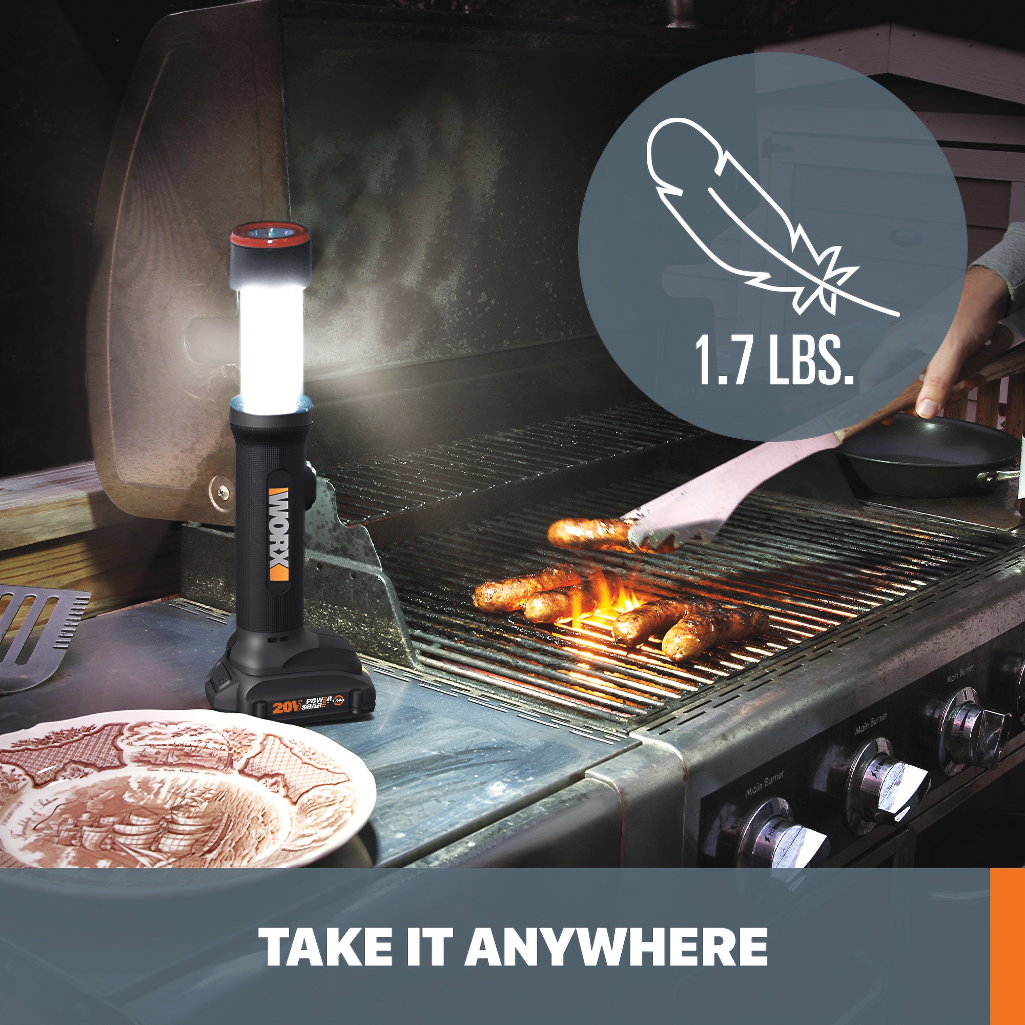 Worx 20V Multi-Function LED Flashlight 5 Worx 20V Multi-Function LED Flashlight