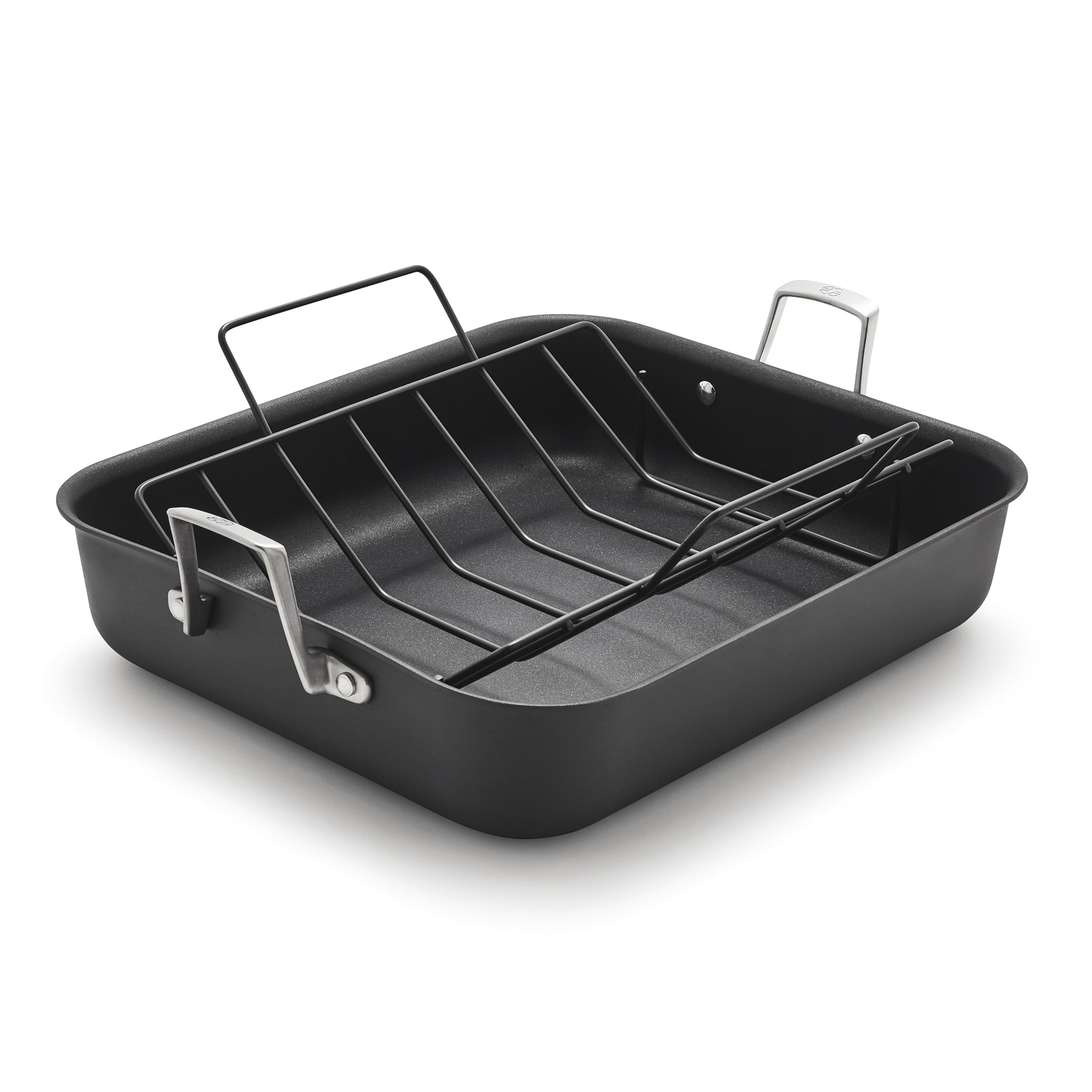 Calphalon Hard-Anodized 16" Roasting Pan with Rack
