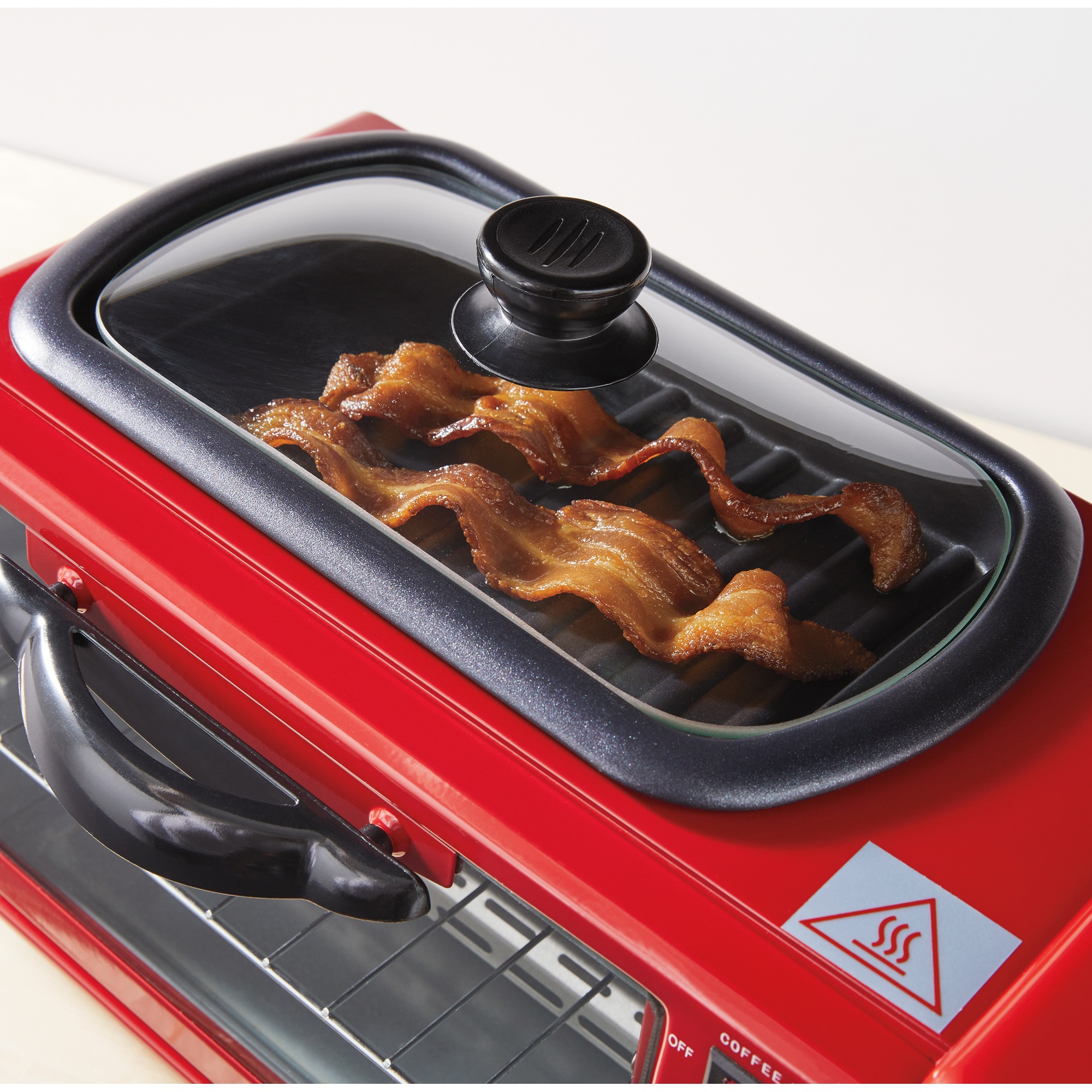 3-in-1 Breakfast Maker with Grill, Bake, Toast & Brew Functions 5 3-in-1 Breakfast Maker with Grill, Bake, Toast & Brew Functions