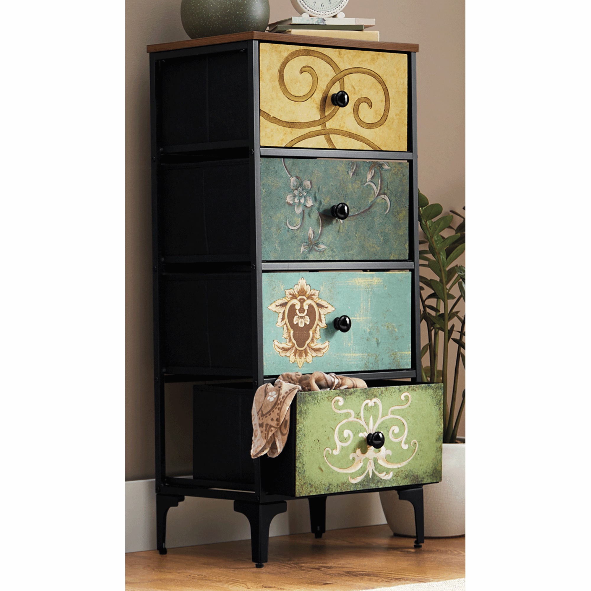 Talisa 4-Drawer Storage Cabinet