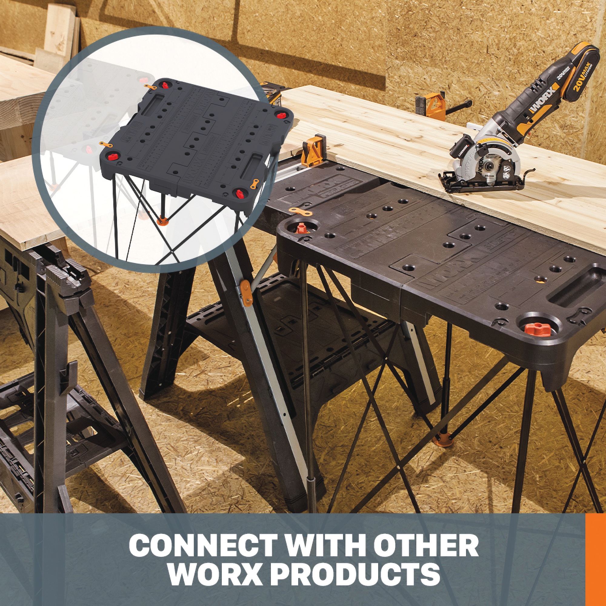 Worx Sidekick Folding Work Table 6 Worx Sidekick Folding Work Table