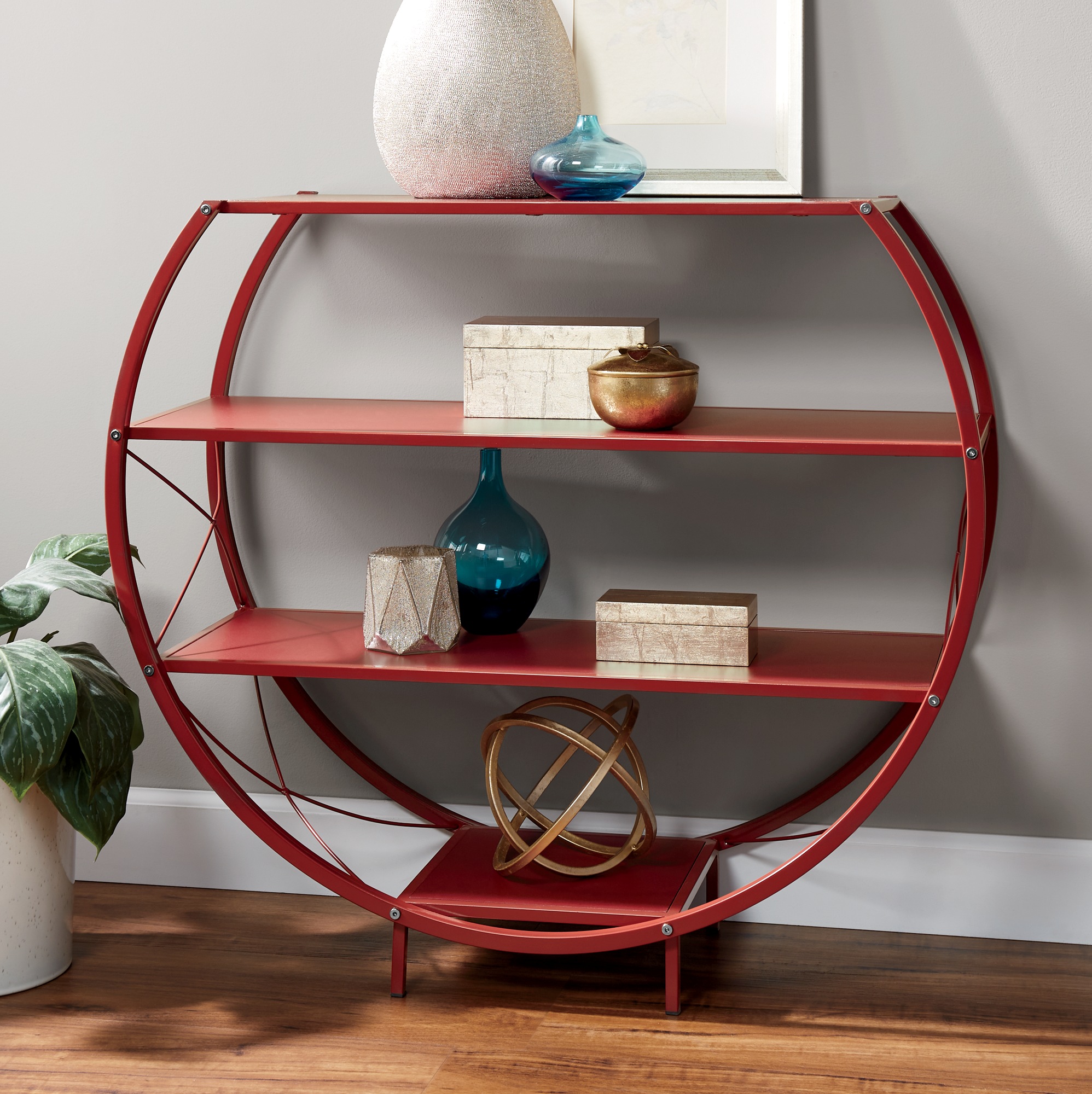 4 Tier Curved Shelf