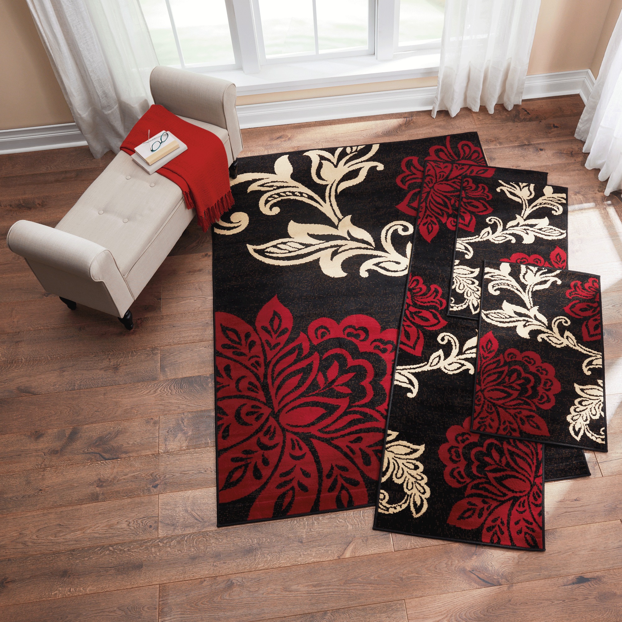 4-Piece Trouseau Rug Set