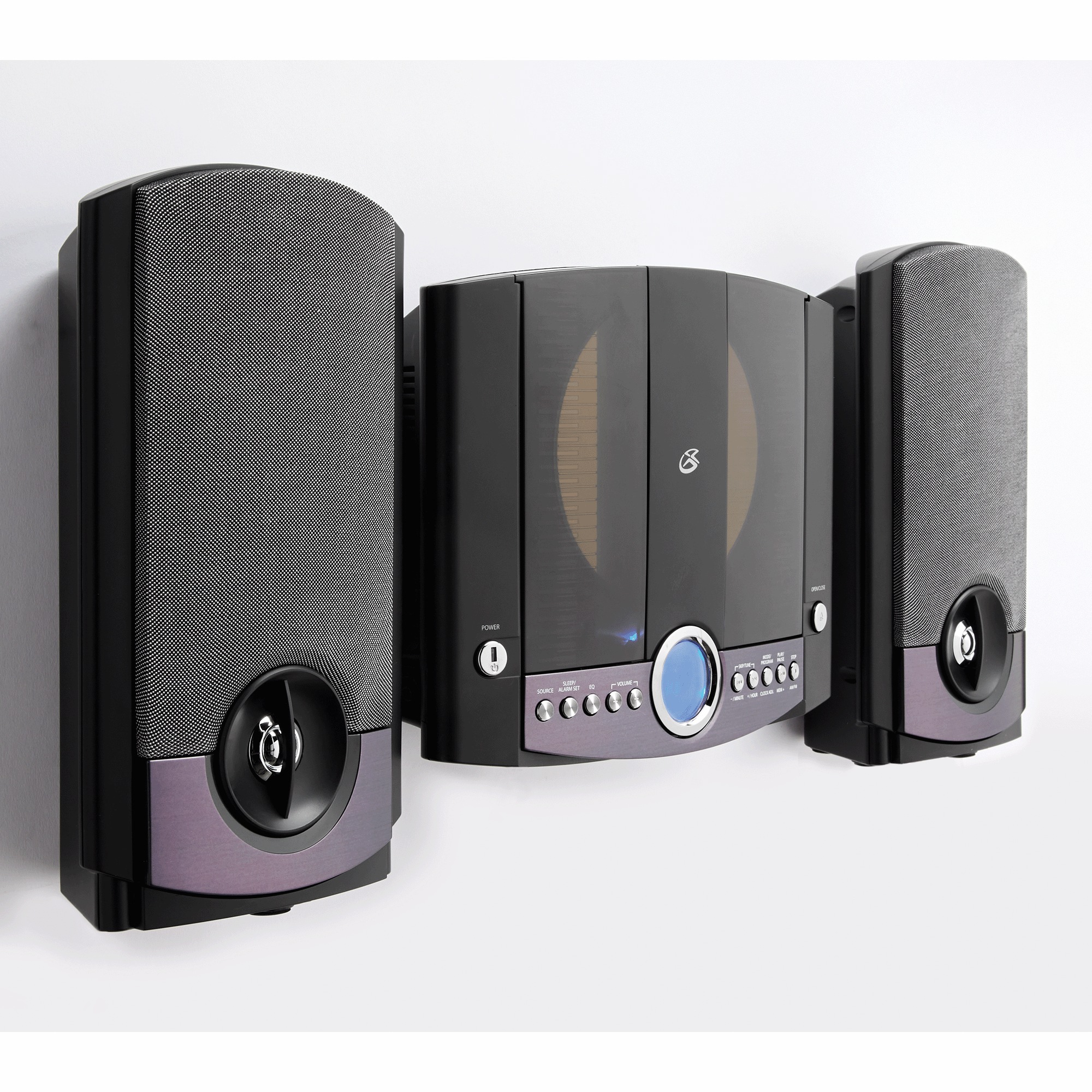 GPX Wall-Mount Home Music System