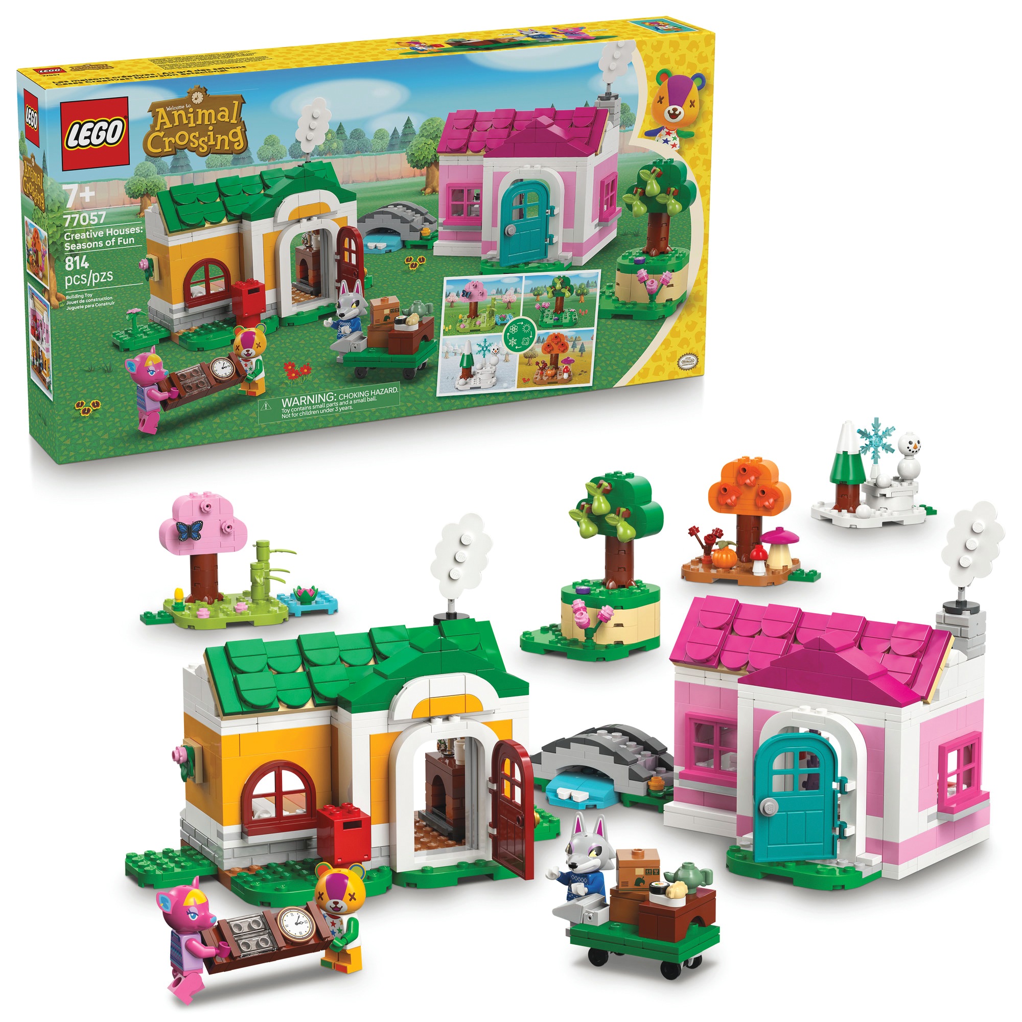 LEGO Animal Crossing Creative Houses: Seasons of Fun