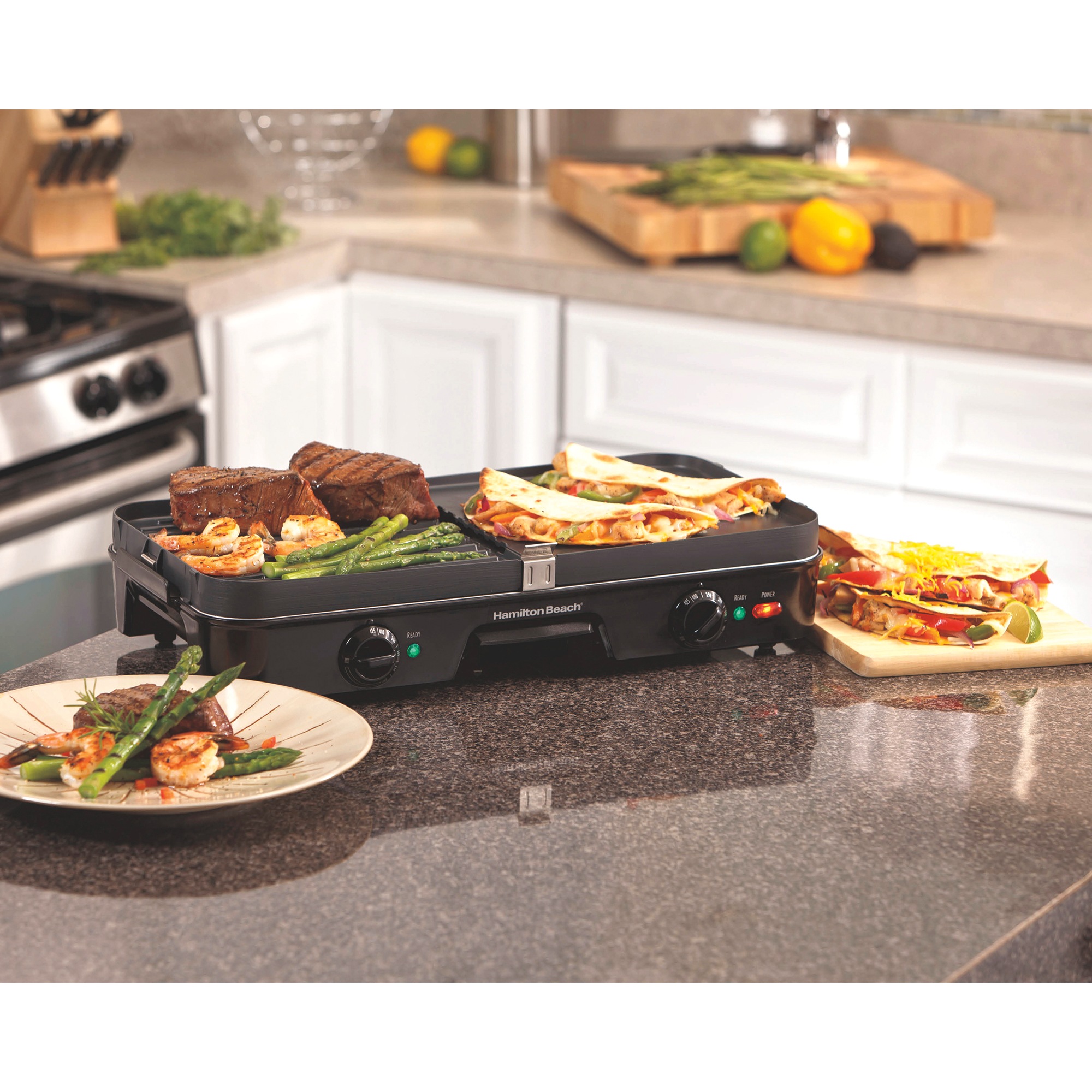 Hamilton Beach 3-in-1 Grill/Griddle 10 Hamilton Beach 3-in-1 Grill/Griddle