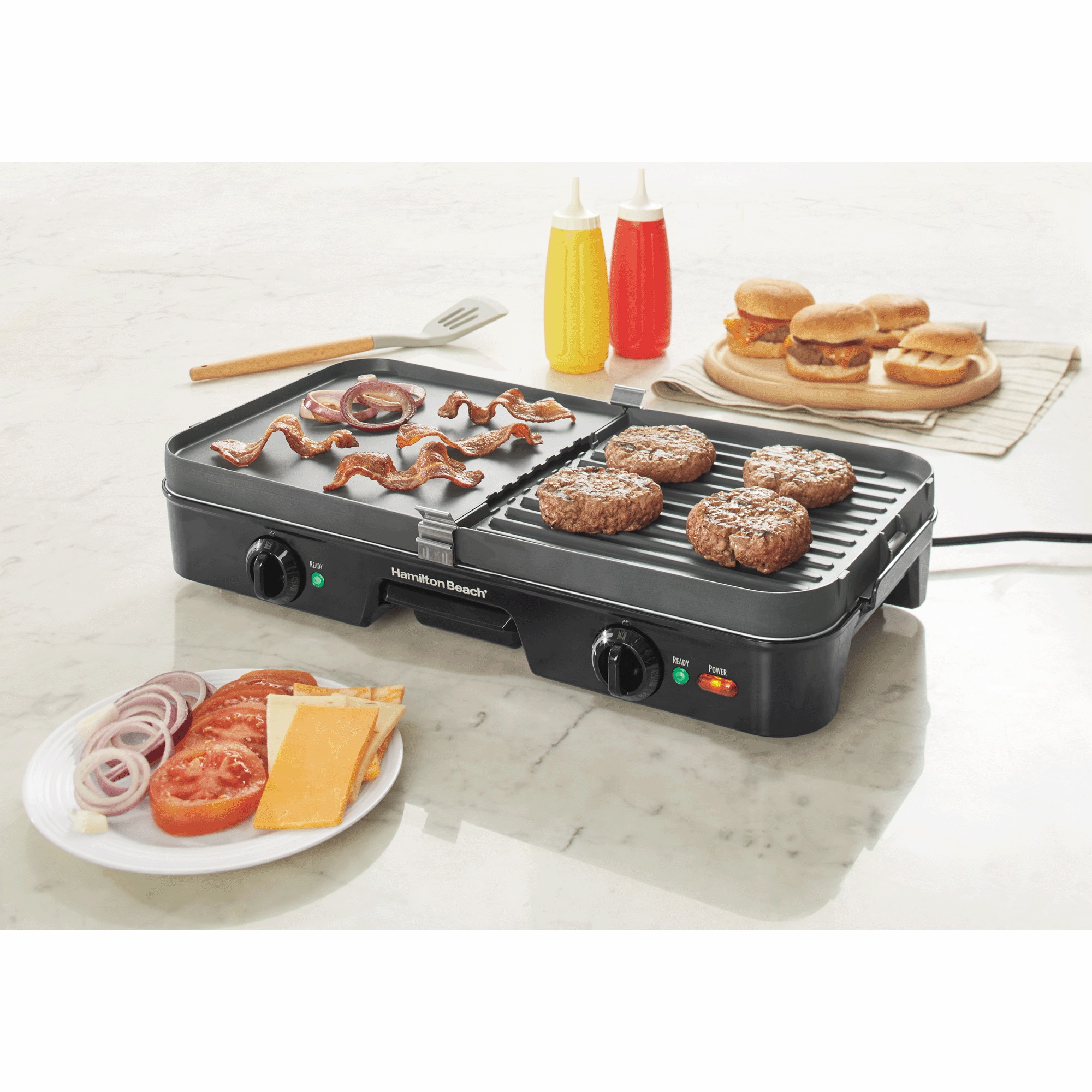 Hamilton Beach 3-in-1 Grill/Griddle 14 Hamilton Beach 3-in-1 Grill/Griddle