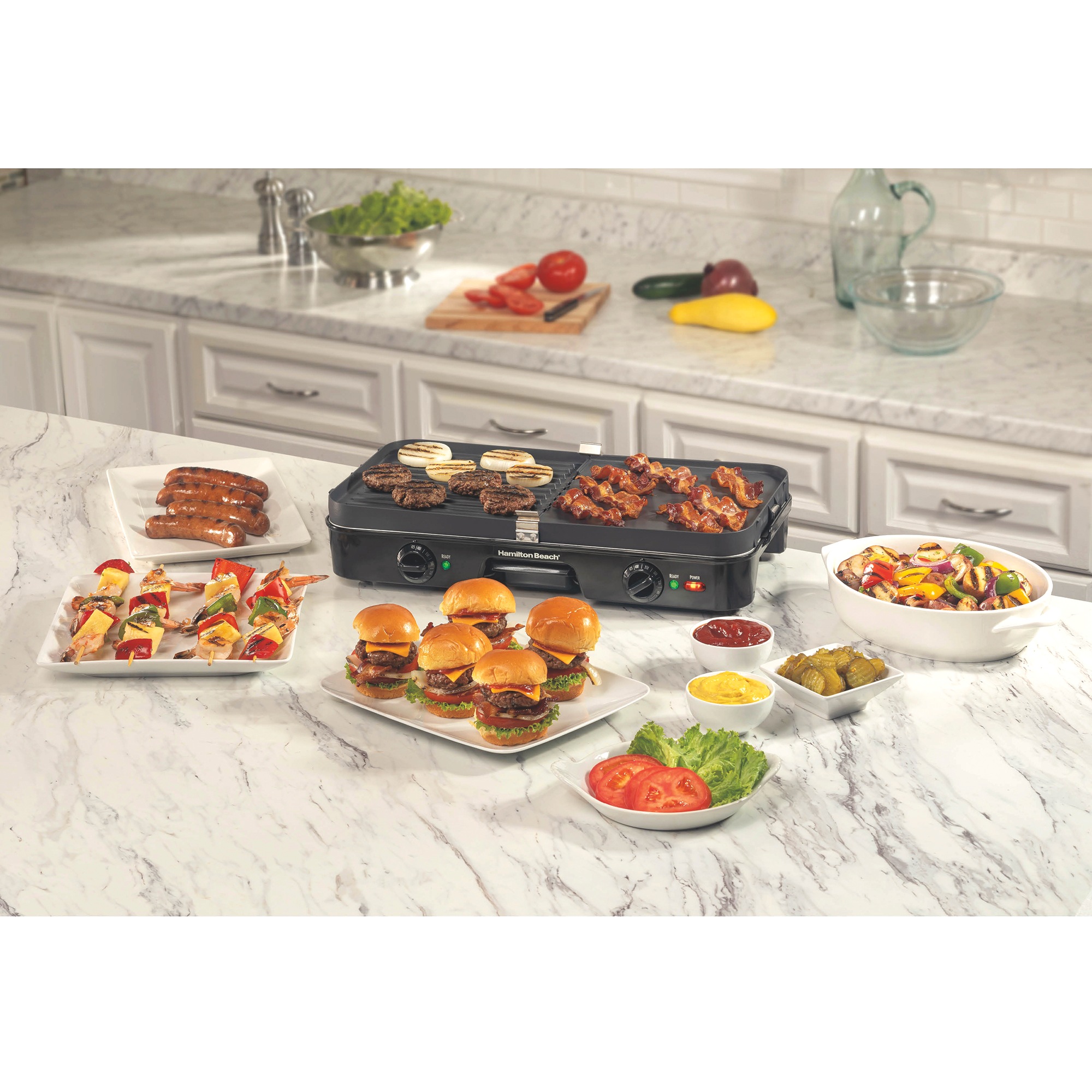 Hamilton Beach 3-in-1 Grill/Griddle 9 Hamilton Beach 3-in-1 Grill/Griddle