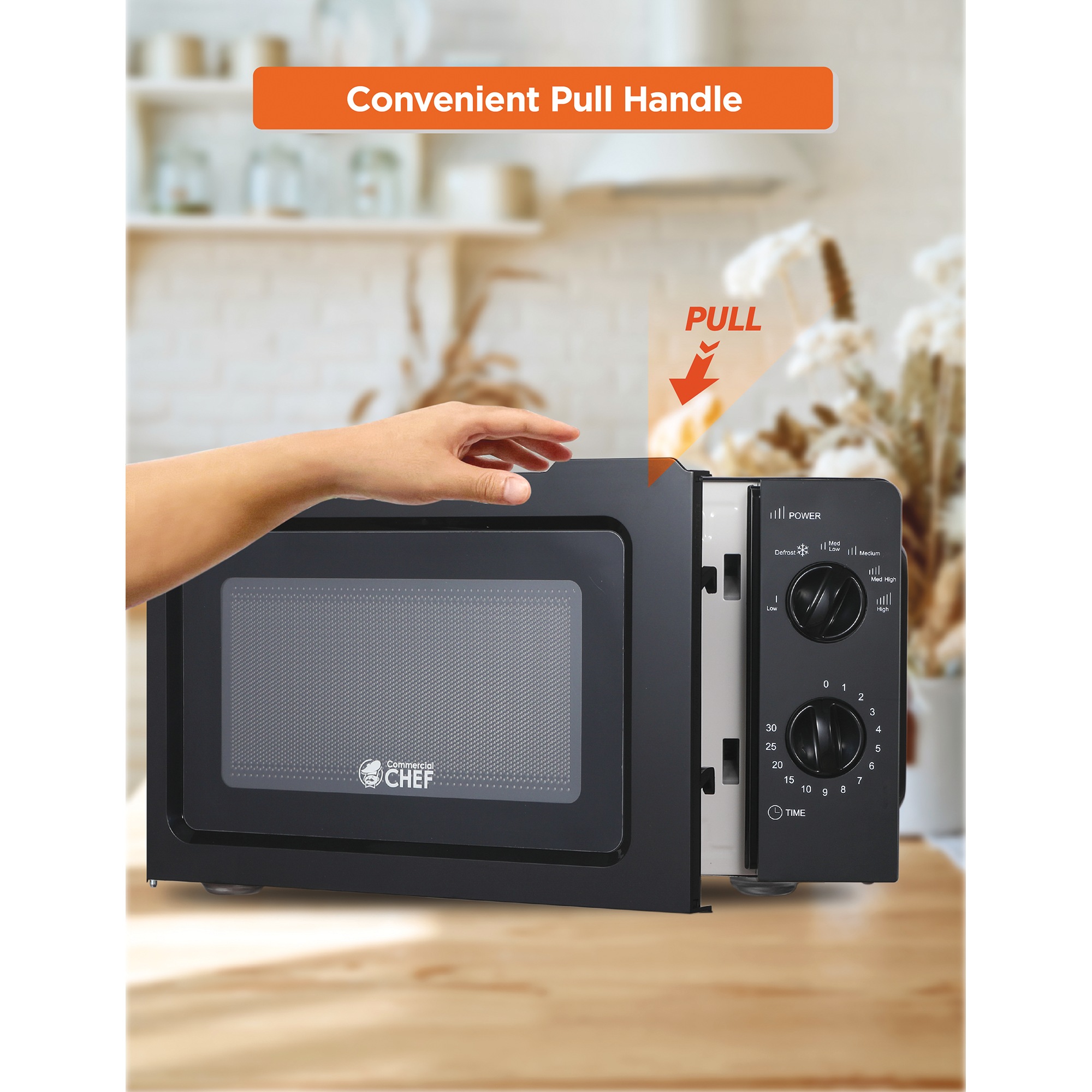 Commercial Chef 0.6 cu. ft. Microwave 4 Commercial Chef 0.6 cu. ft. Microwave