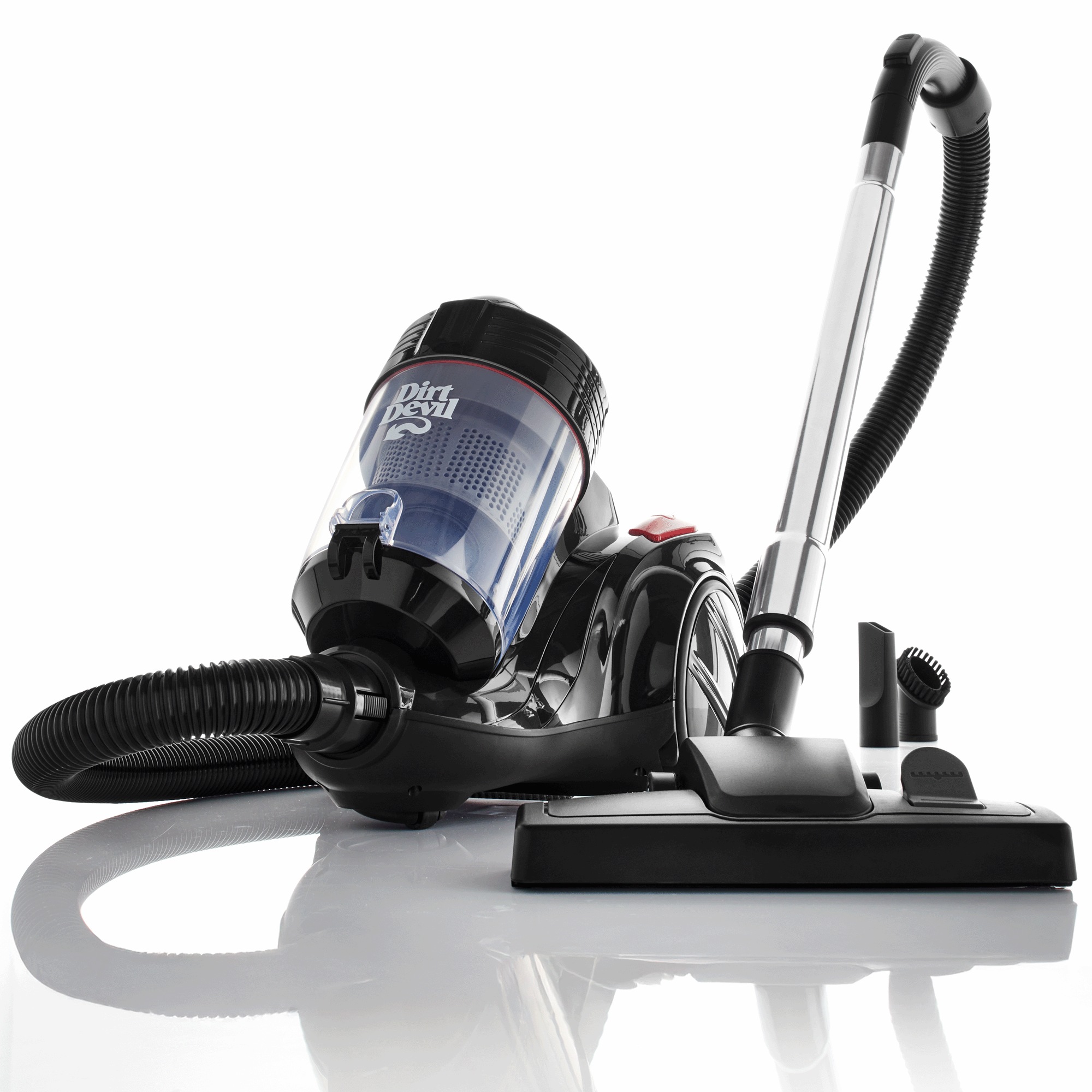 Dirt Devil Bagless Canister Vacuum with HEPA Filter, Lightweight, Convenient