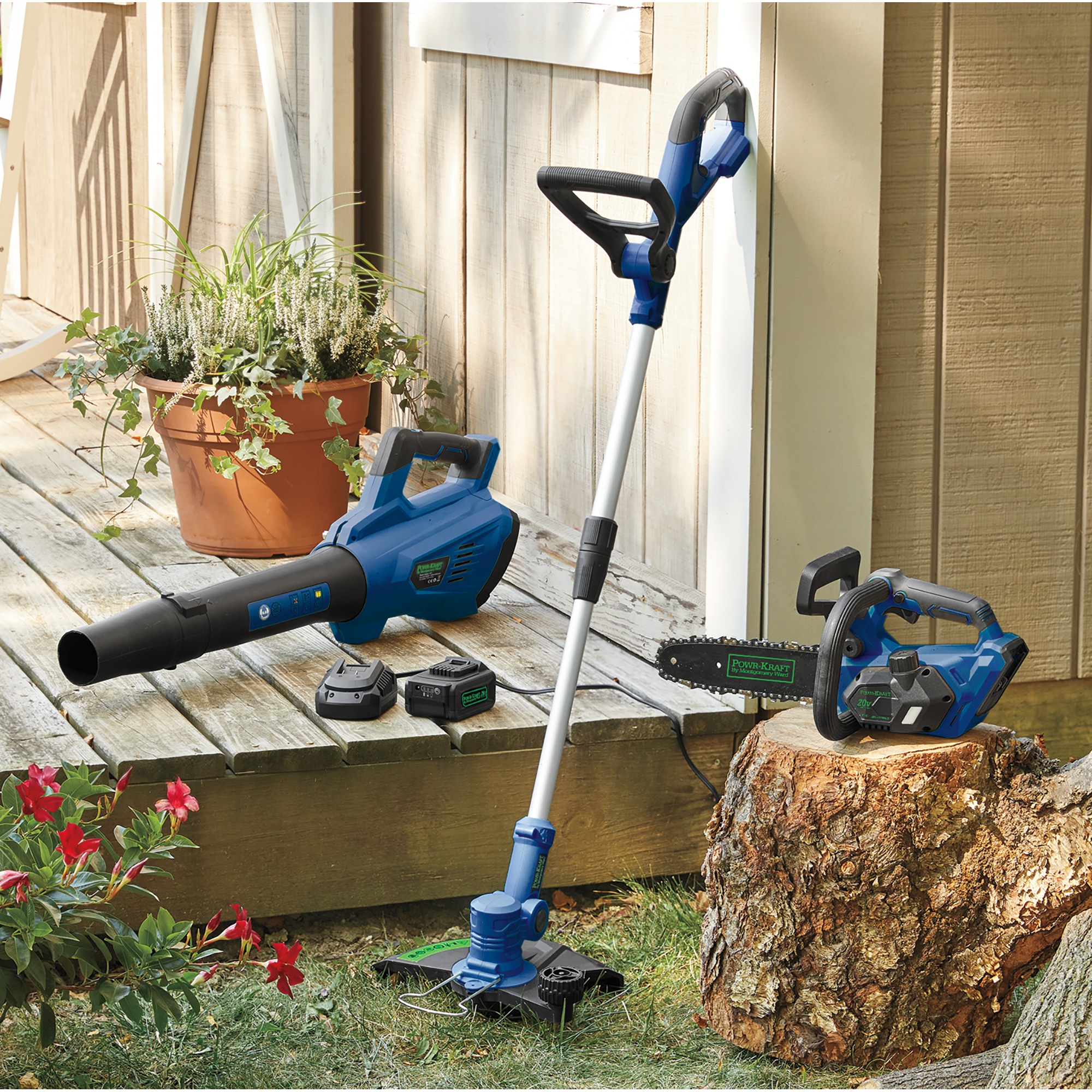 Powr-Kraft 20V Chainsaw by Montgomery Ward 3 Powr-Kraft 20V Chainsaw by Montgomery Ward