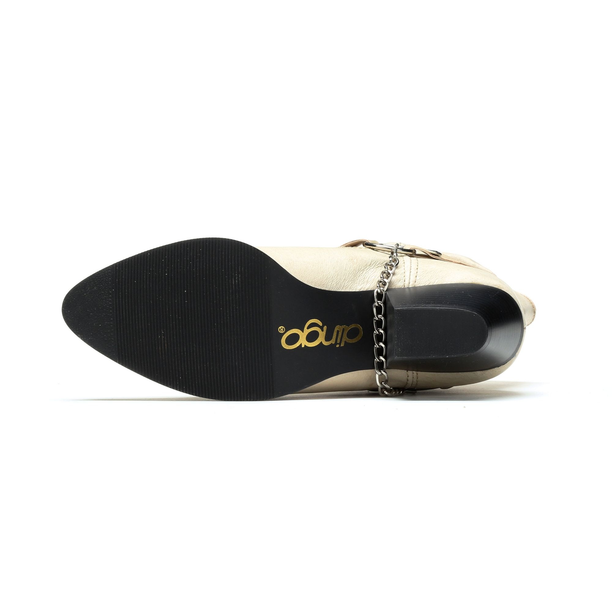 Dingo Genuine Leather Slouch Cowgirl Boot with Studs and Chain Detail for Women 6 Dingo Genuine Leather Slouch Cowgirl Boot with Studs and Chain Detail for Women