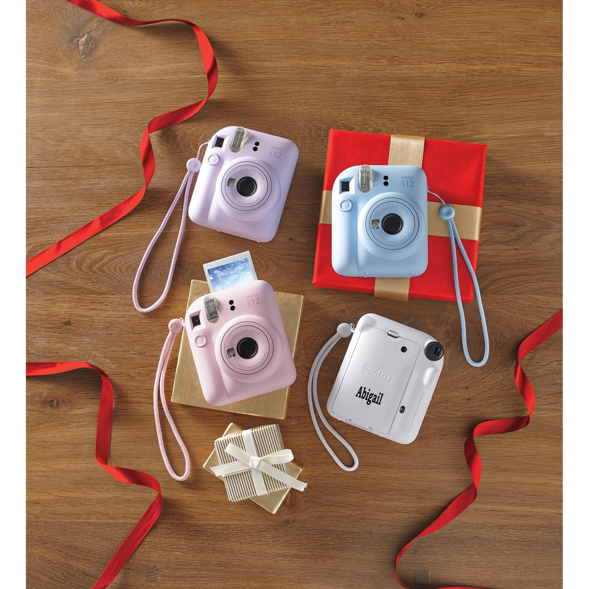 Fujifilm Instax Mini 12 Instant Camera with Built-In Selfie Mirror
