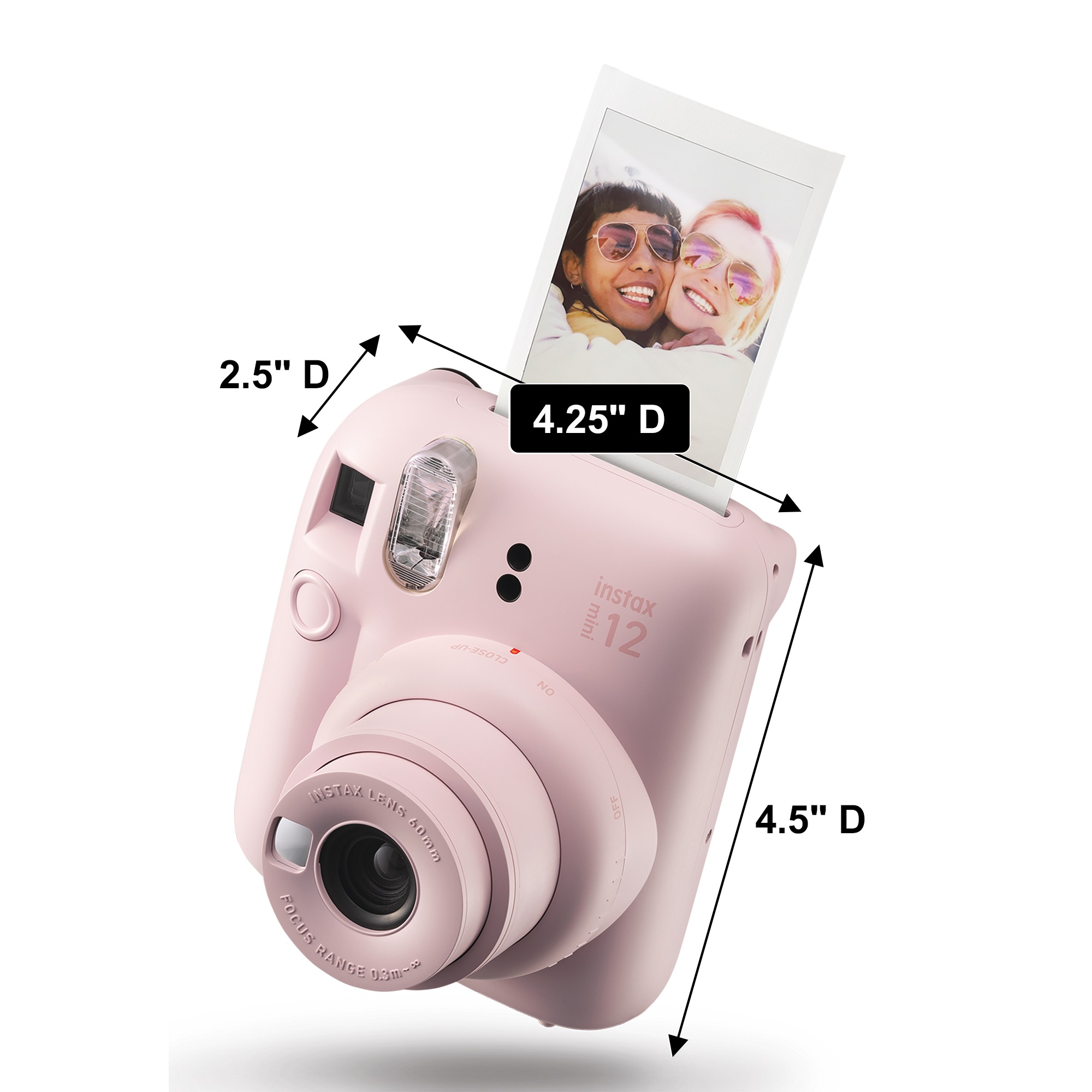 Fujifilm Instax Mini 12 Instant Camera with Built-In Selfie Mirror 4 Fujifilm Instax Mini 12 Instant Camera with Built-In Selfie Mirror