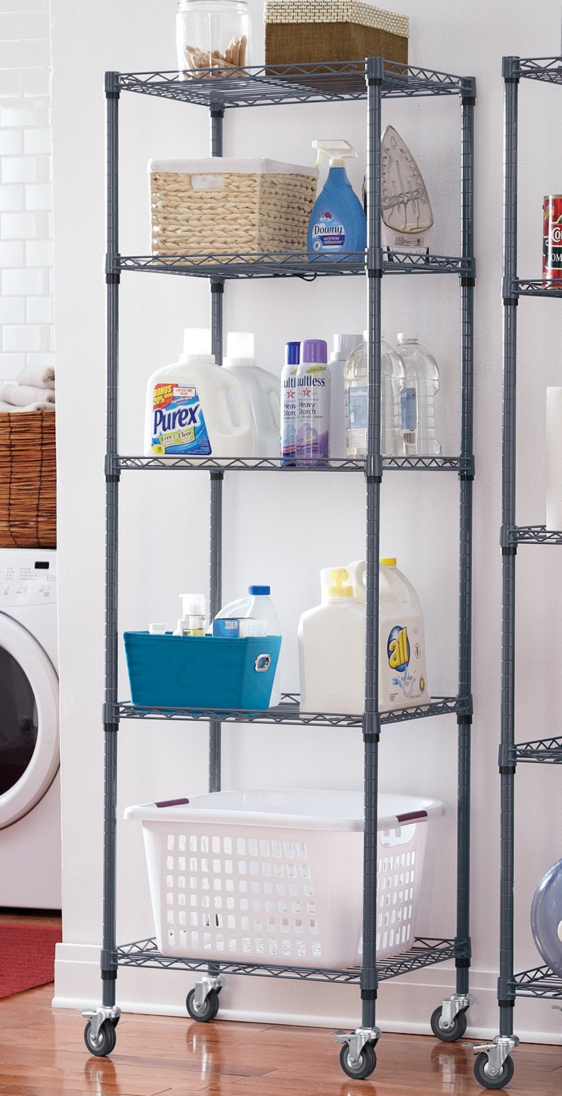 5 Tier Mobile Tower Shelf 3 5 Tier Mobile Tower Shelf