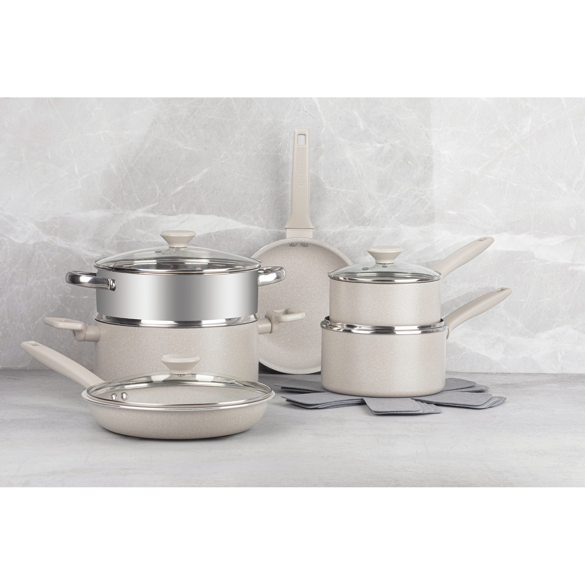 20-Piece Granitestone Desert Cookware Set 17 20-Piece Granitestone Desert Cookware Set