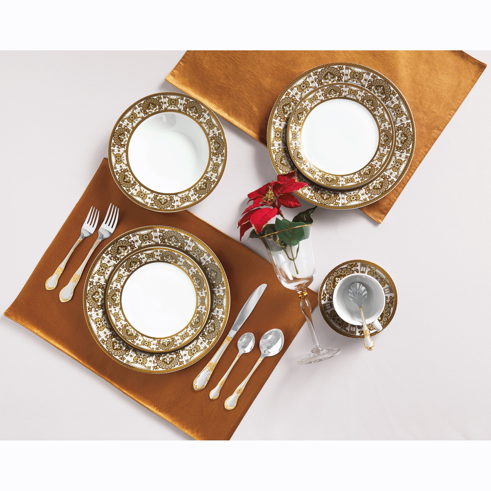 77-Piece Isabella Flatware Set with Case