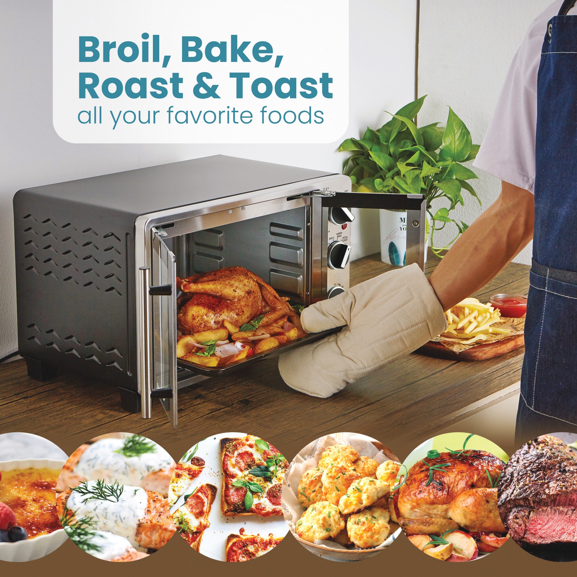 Elite Gourmet Double French Door Toaster Oven 8 Elite Gourmet Double French Door Toaster Oven