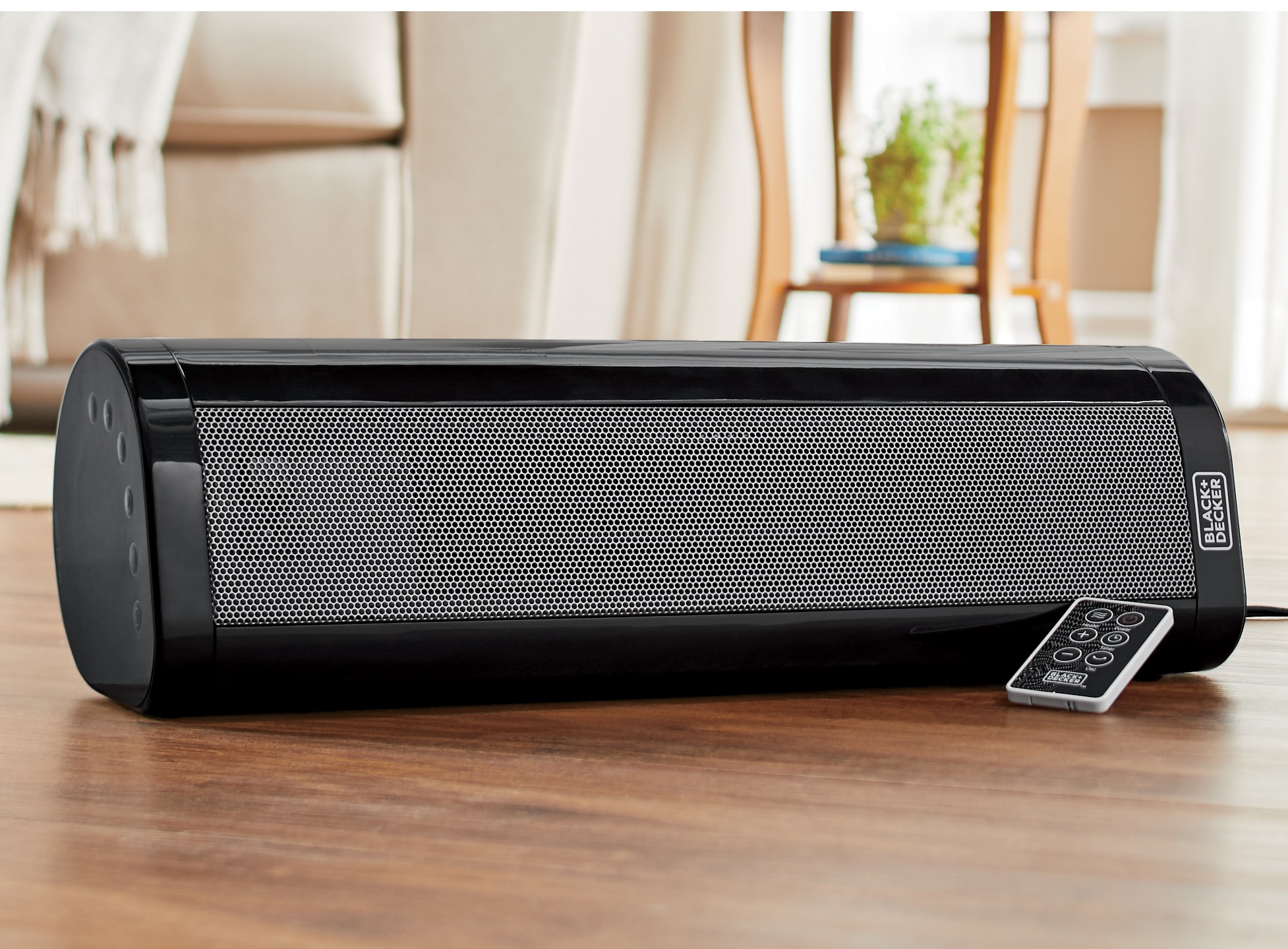 BLACK+DECKER Ceramic Tower Heater with Remote